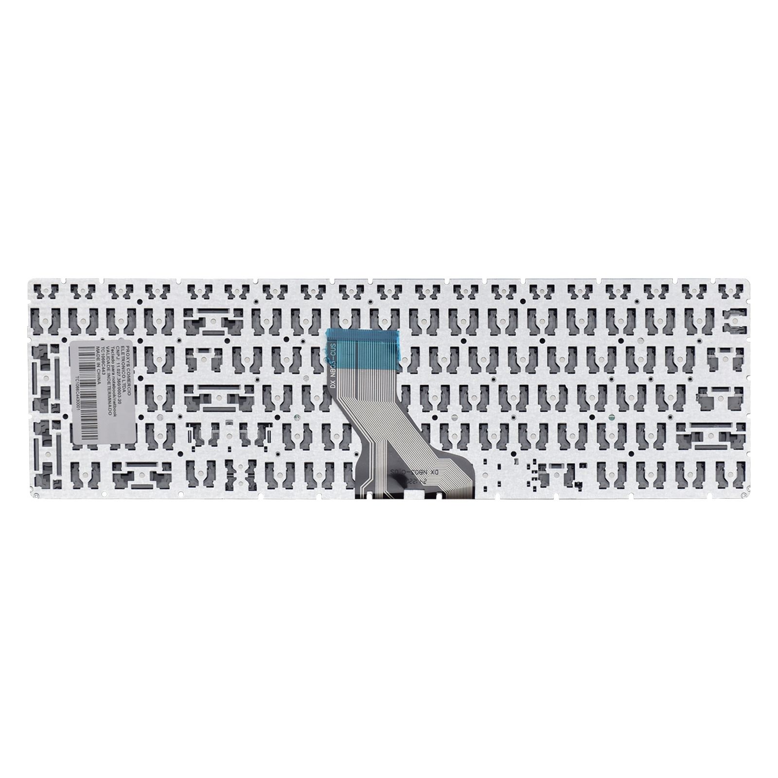Teclado para Notebook Hp 15-GW0024LA, ABNT2 Preto, possui teclas confortáveis e 12 meses de garantia.