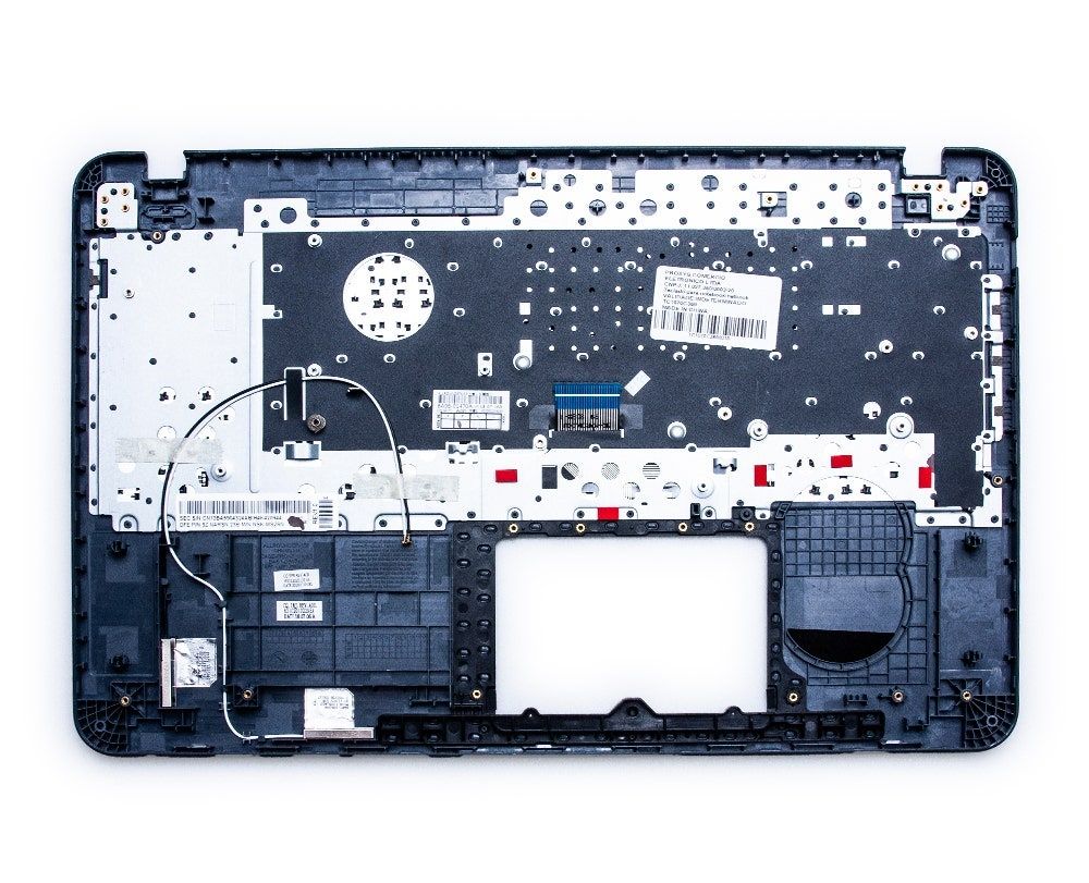 Teclado para Notebook Samsung NP355, ABNT2 Preto, possui teclas confortáveis e 12 meses de garantia.