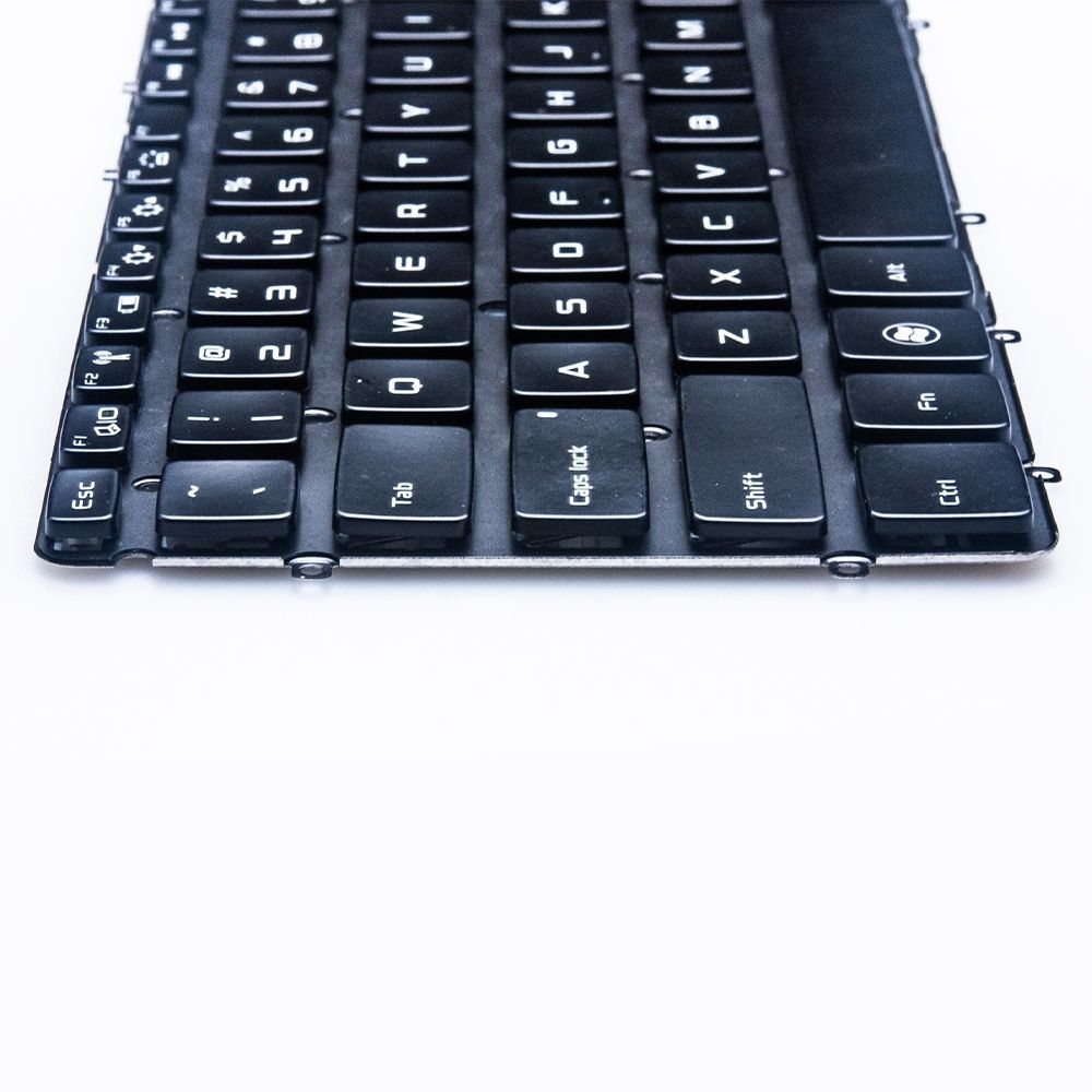 Teclado para Notebook Dell Xps L322X, Inglês Internacional - US Preto, possui teclas confortáveis e 12 meses de garantia.