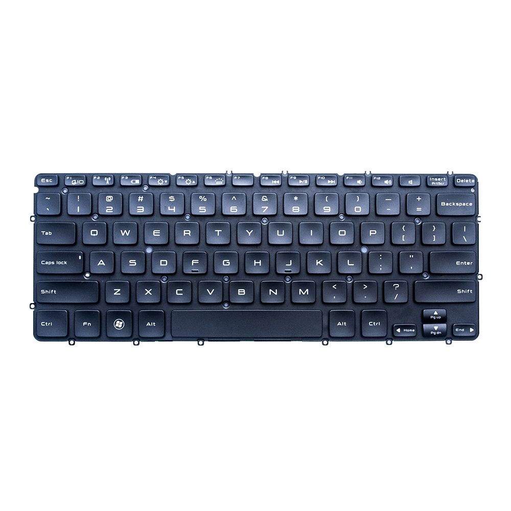 Teclado para Notebook Dell Xps L321X, Inglês Internacional - US Preto, possui teclas confortáveis e 12 meses de garantia.