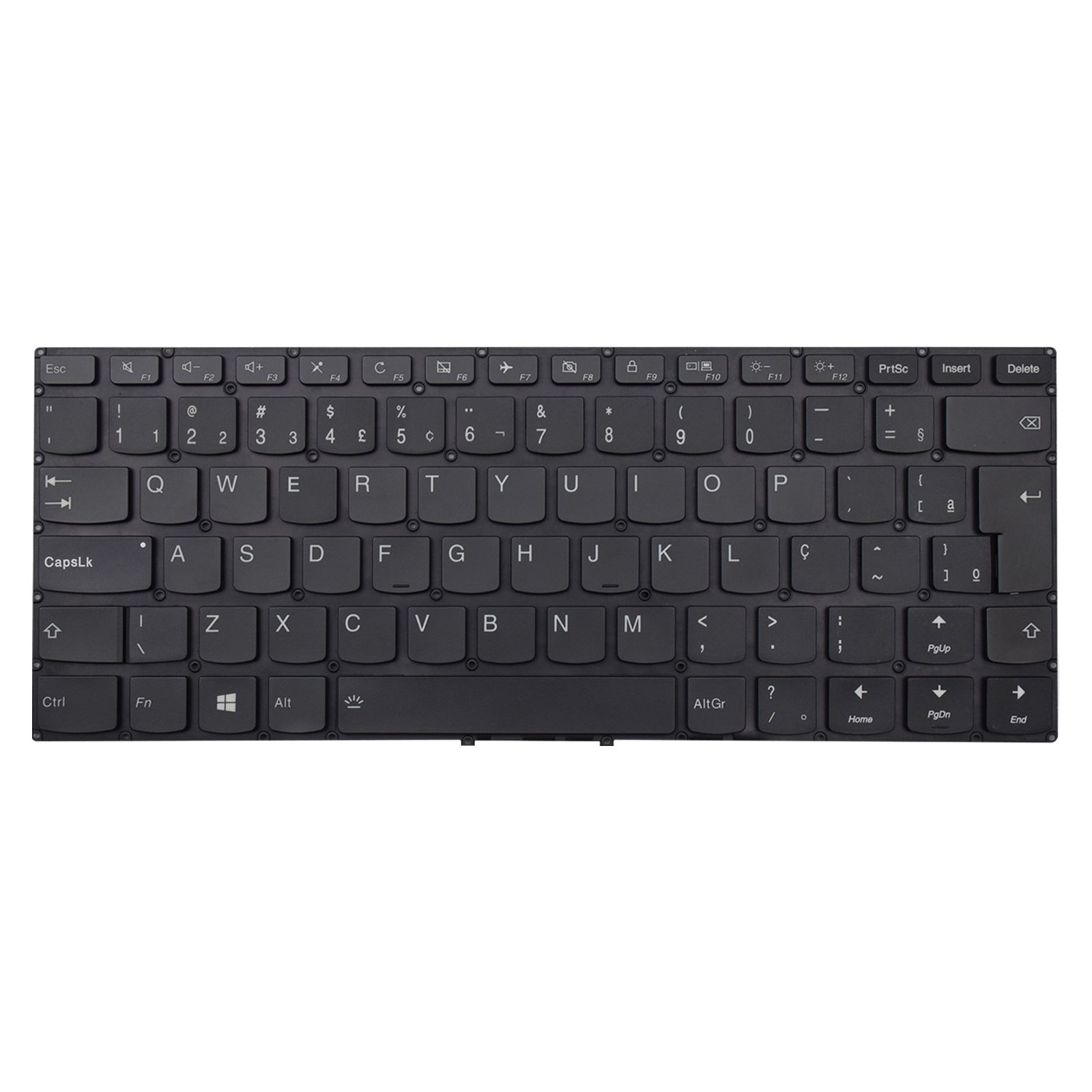 Teclado para Notebook Lenovo Yoga 510-14IKB Com Iluminação