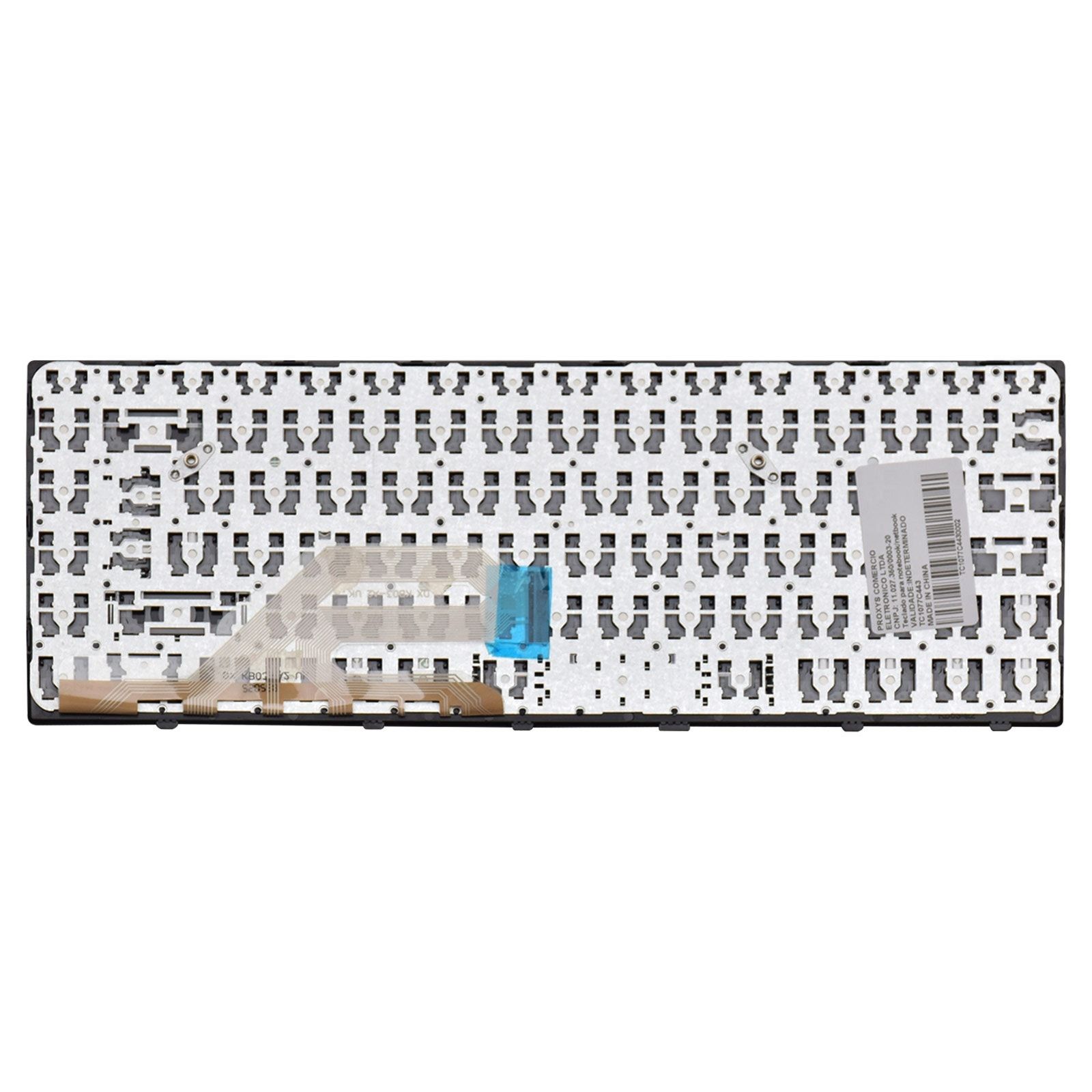 Teclado para Notebook Hp Probook 640 G5, ABNT2 Preto, possui teclas confortáveis e 12 meses de garantia.