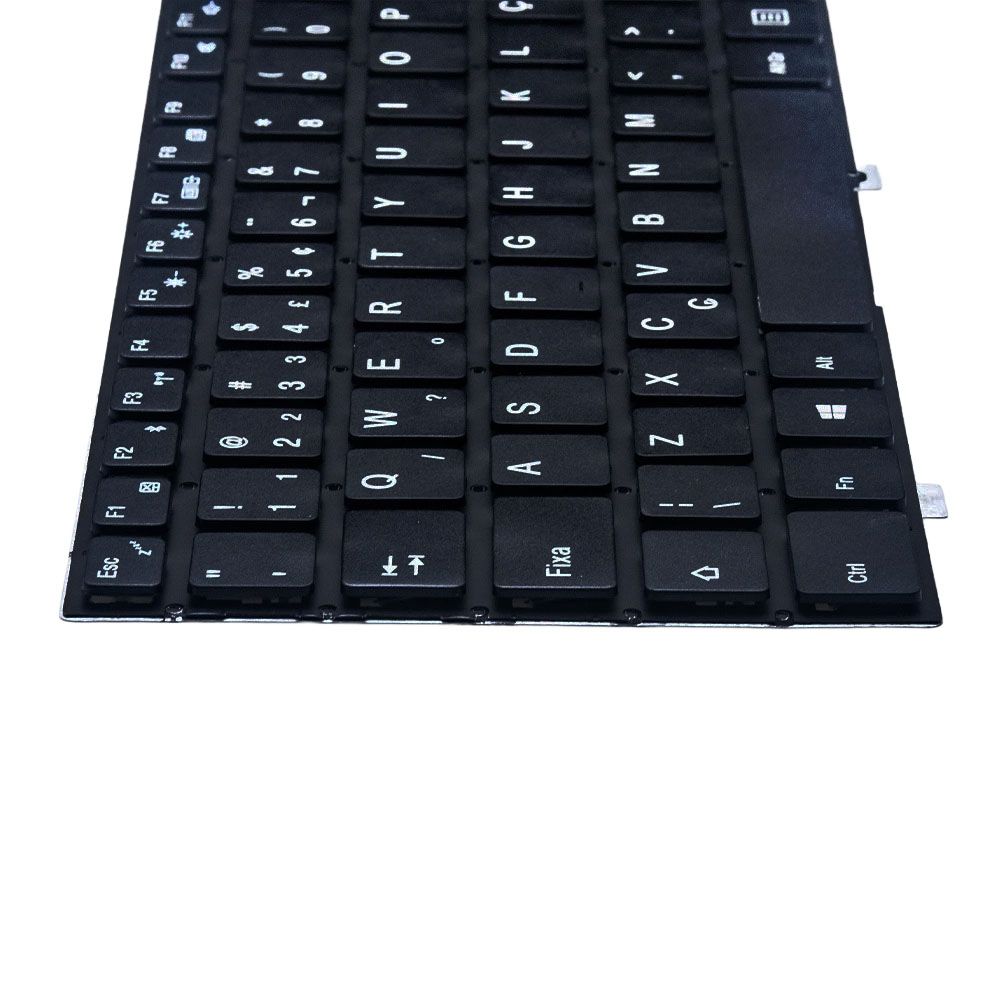 Teclado para Notebook Hp Compaq Presario CQ18, ABNT2 Preto, possui teclas confortáveis e 12 meses de garantia.