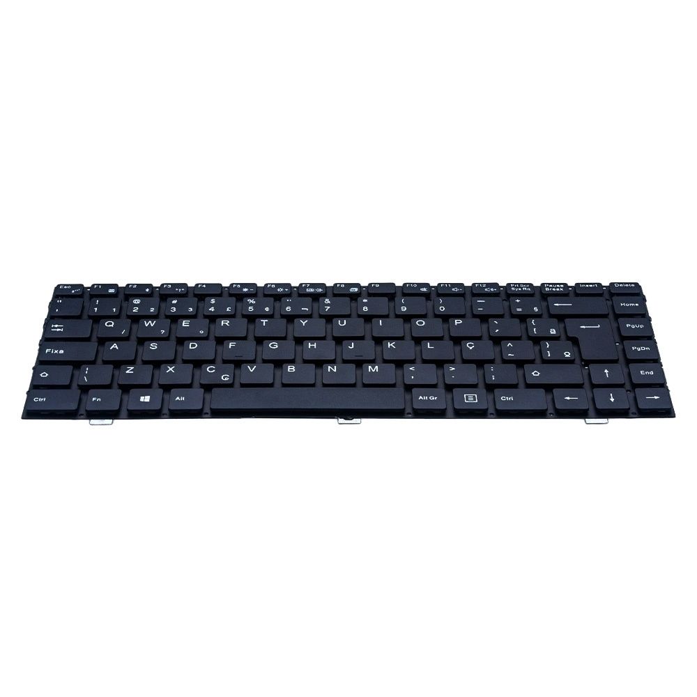 Teclado para Notebook Part Number K1640 DK300, ABNT2 Preto, possui teclas confortáveis e 12 meses de garantia.