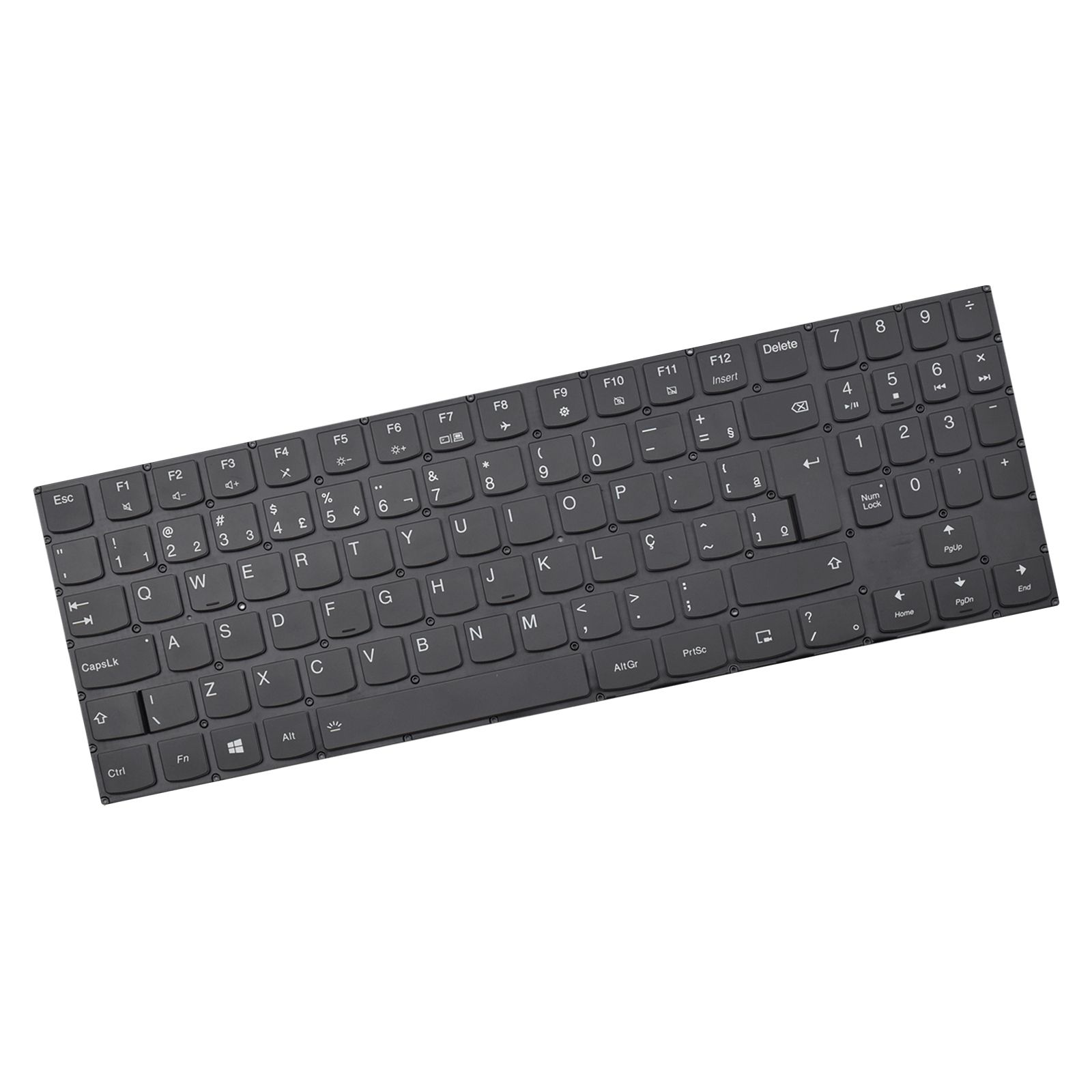 Teclado para Notebook Lenovo Legion Y530-15, ABNT2 Preto, possui teclas confortáveis e 12 meses de garantia.