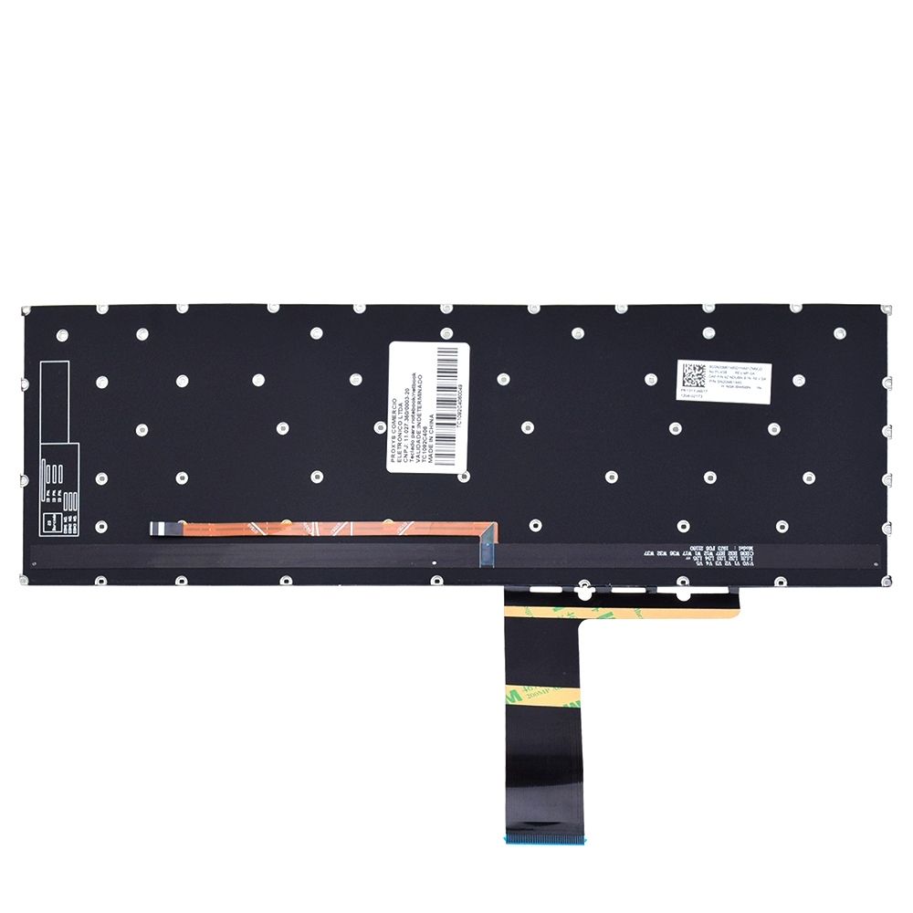 Teclado para Notebook Lenovo Ideapad 3-15IAU7, ABNT2 Cinza, possui teclas confortáveis e 12 meses de garantia.