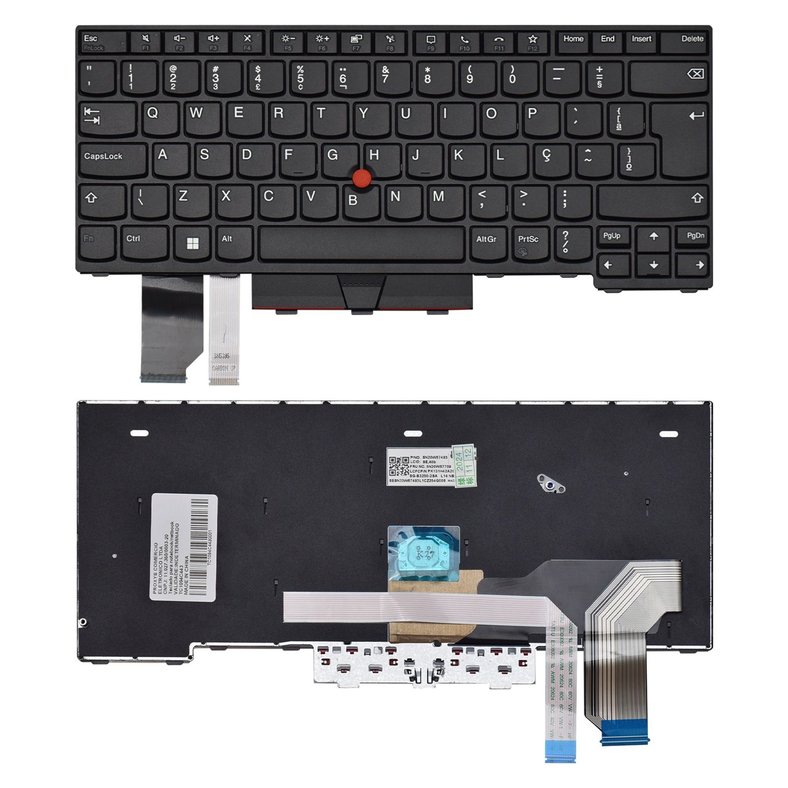 Teclado para Notebook Part Number 01YP200