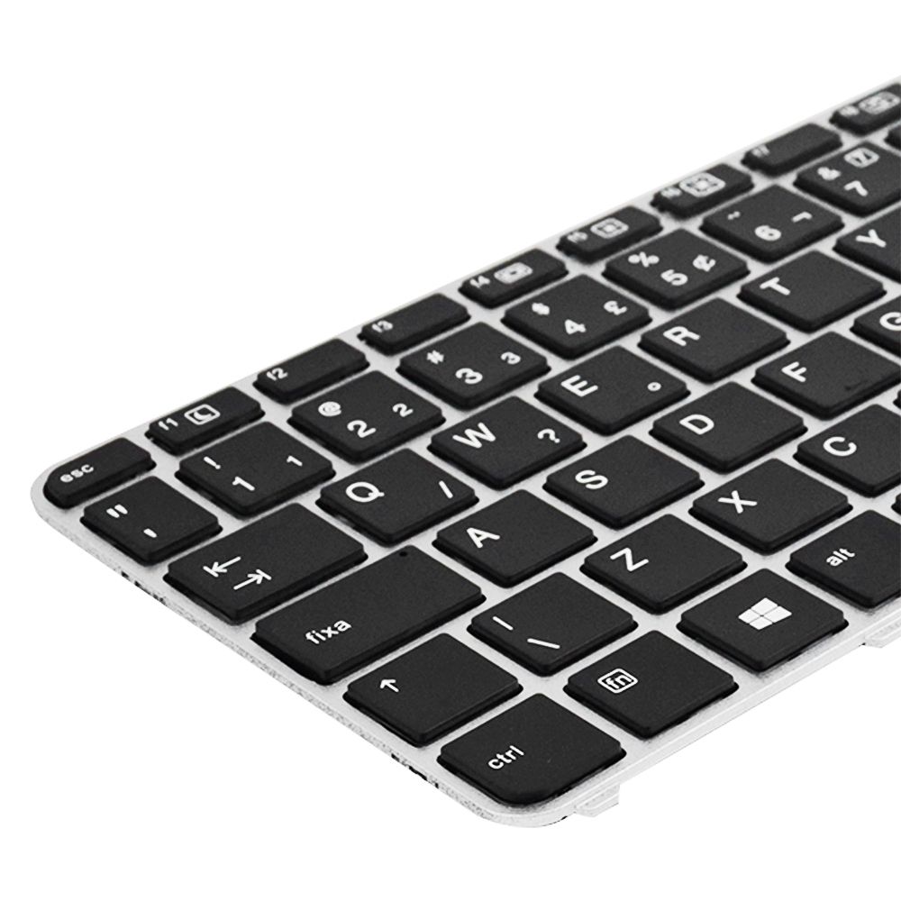 Teclado para Notebook HP Elitebook 745-G4, ABNT2 Preto, possui teclas confortáveis e 12 meses de garantia.