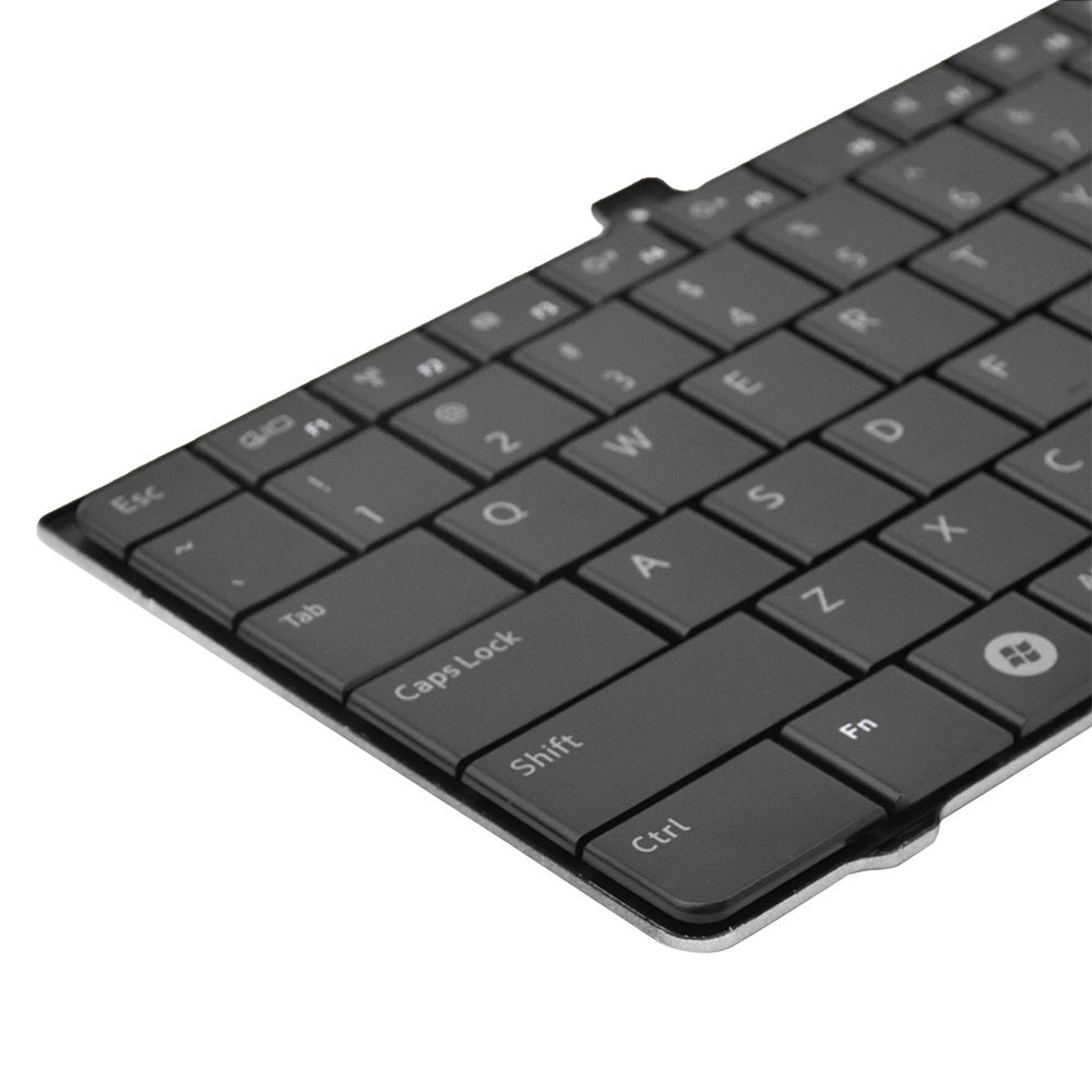 Teclado para Notebook Dell Inspiron 14-1440, Inglês Internacional - US Preto, possui teclas confortáveis e 12 meses de garantia.