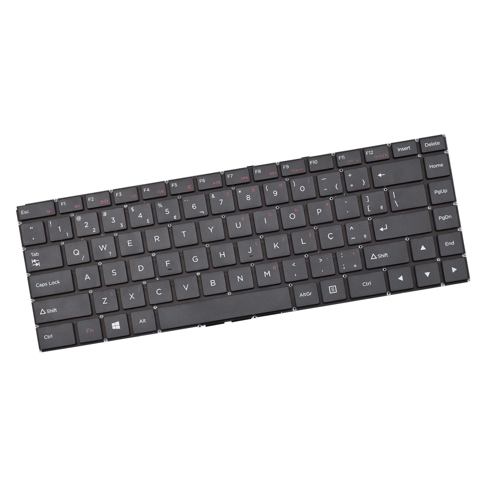 Teclado para Notebook Hp Compaq Presario 452, ABNT2 Preto, possui teclas confortáveis e 12 meses de garantia.