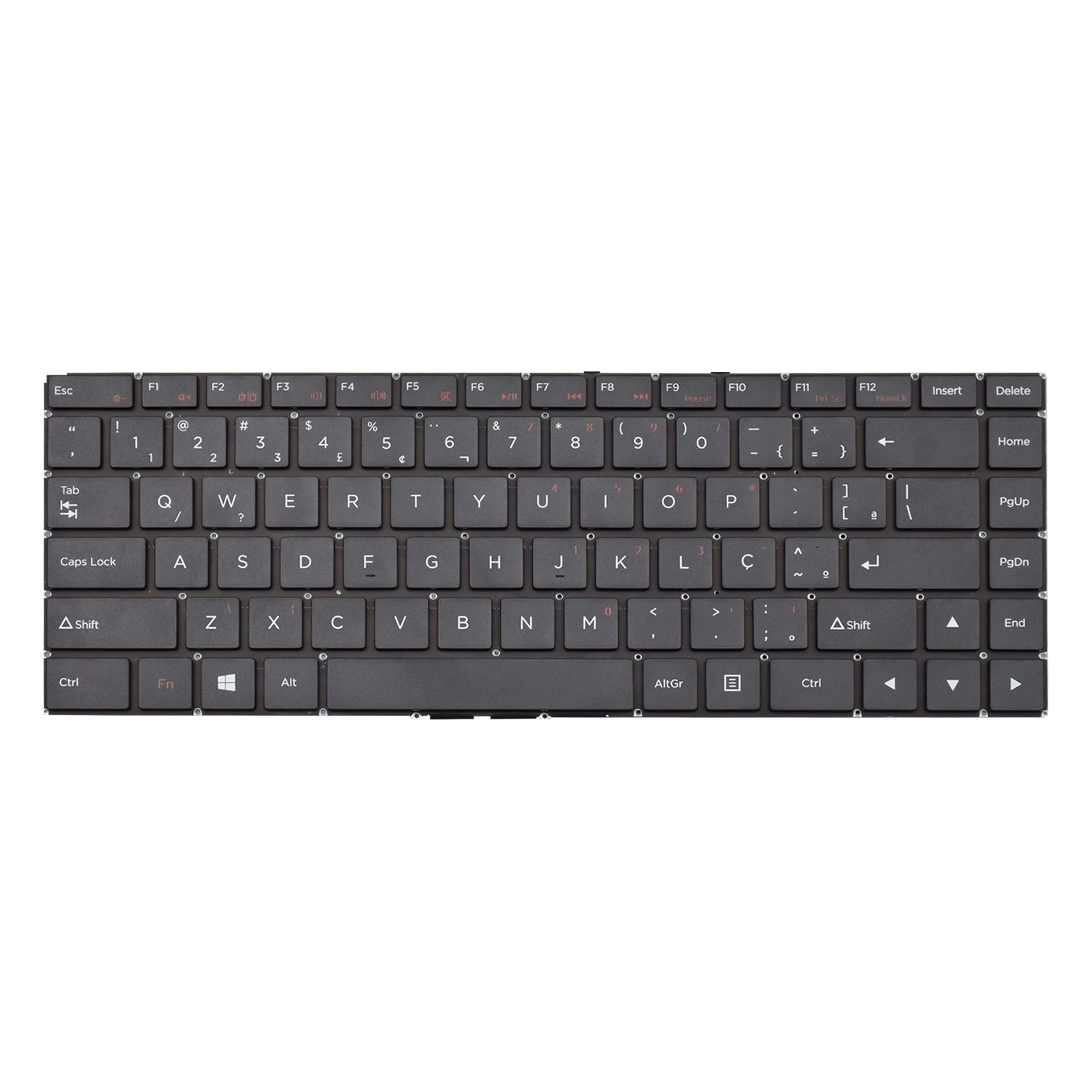 Teclado para Notebook Hp Compaq Presario 436, ABNT2 Preto, possui teclas confortáveis e 12 meses de garantia.