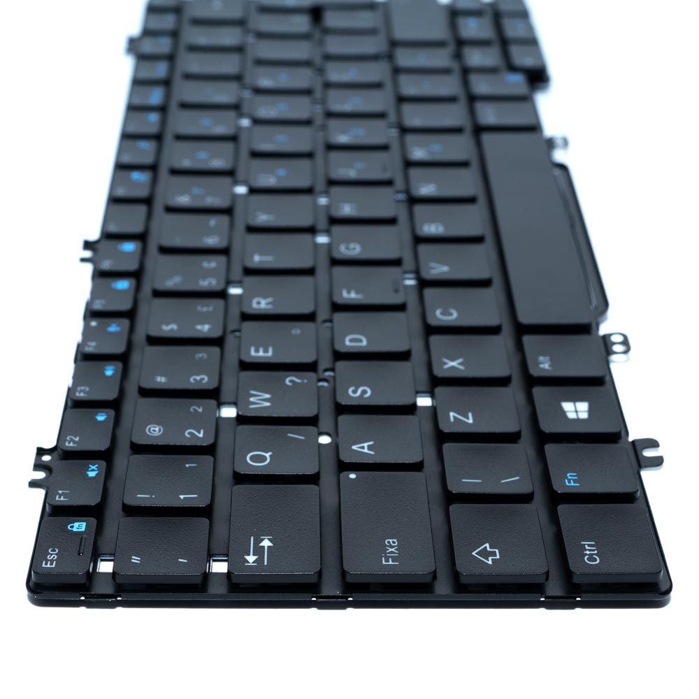 Teclado para Notebook Dell Part Number NSK-IMABC, ABNT2 Preto, possui teclas confortáveis e 12 meses de garantia.