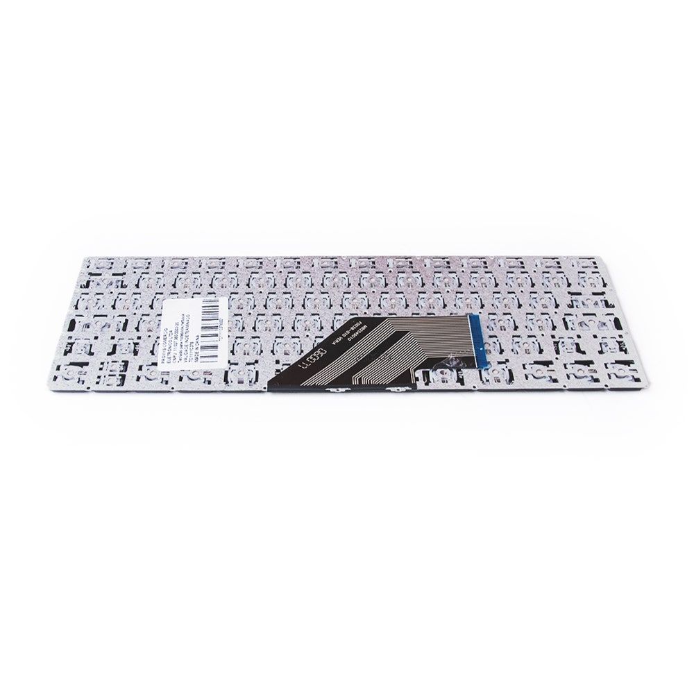 Teclado para Notebook Multilaser M11W Prime PC303, ABNT2 Prata, possui teclas confortáveis e 12 meses de garantia.