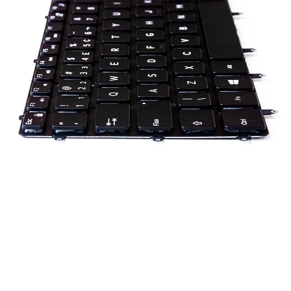 Teclado para Notebook Dell Inspiron 15 7568, ABNT2 Preto, possui teclas confortáveis e 12 meses de garantia.