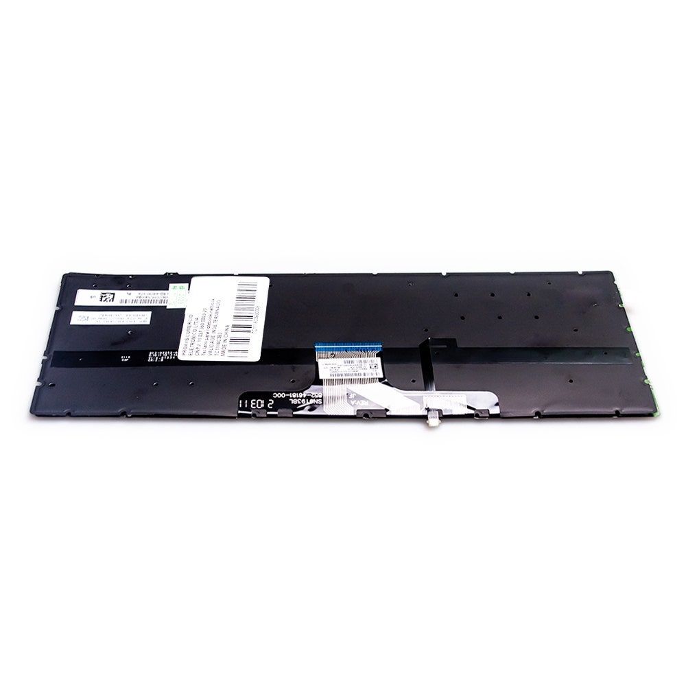Teclado para Notebook Hp 14-DV0015NS, ABNT2 Prata, possui teclas confortáveis e 12 meses de garantia.