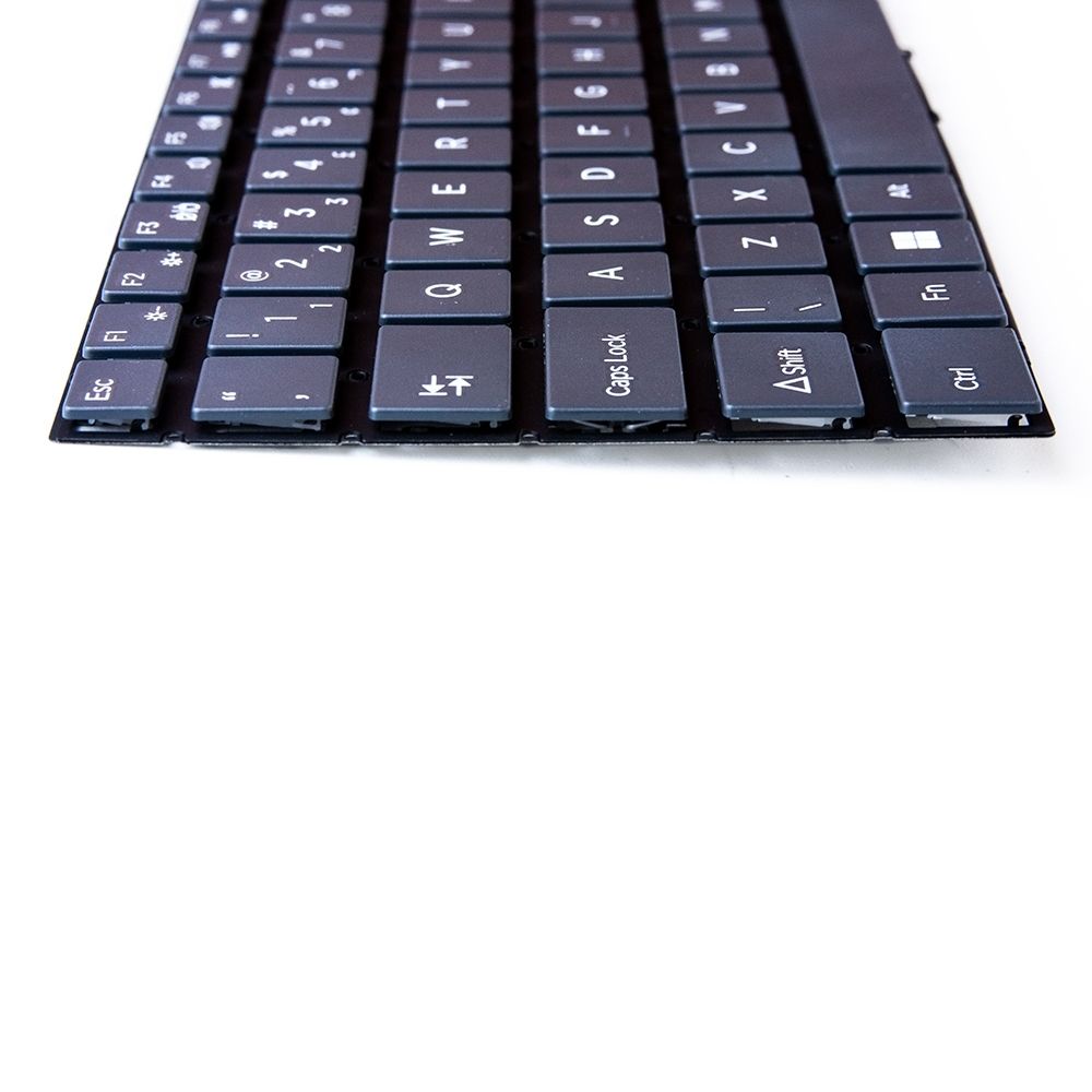 Teclado para Notebook Positivo Duo C4128A-15, ABNT2 Preto, possui teclas confortáveis e 12 meses de garantia.