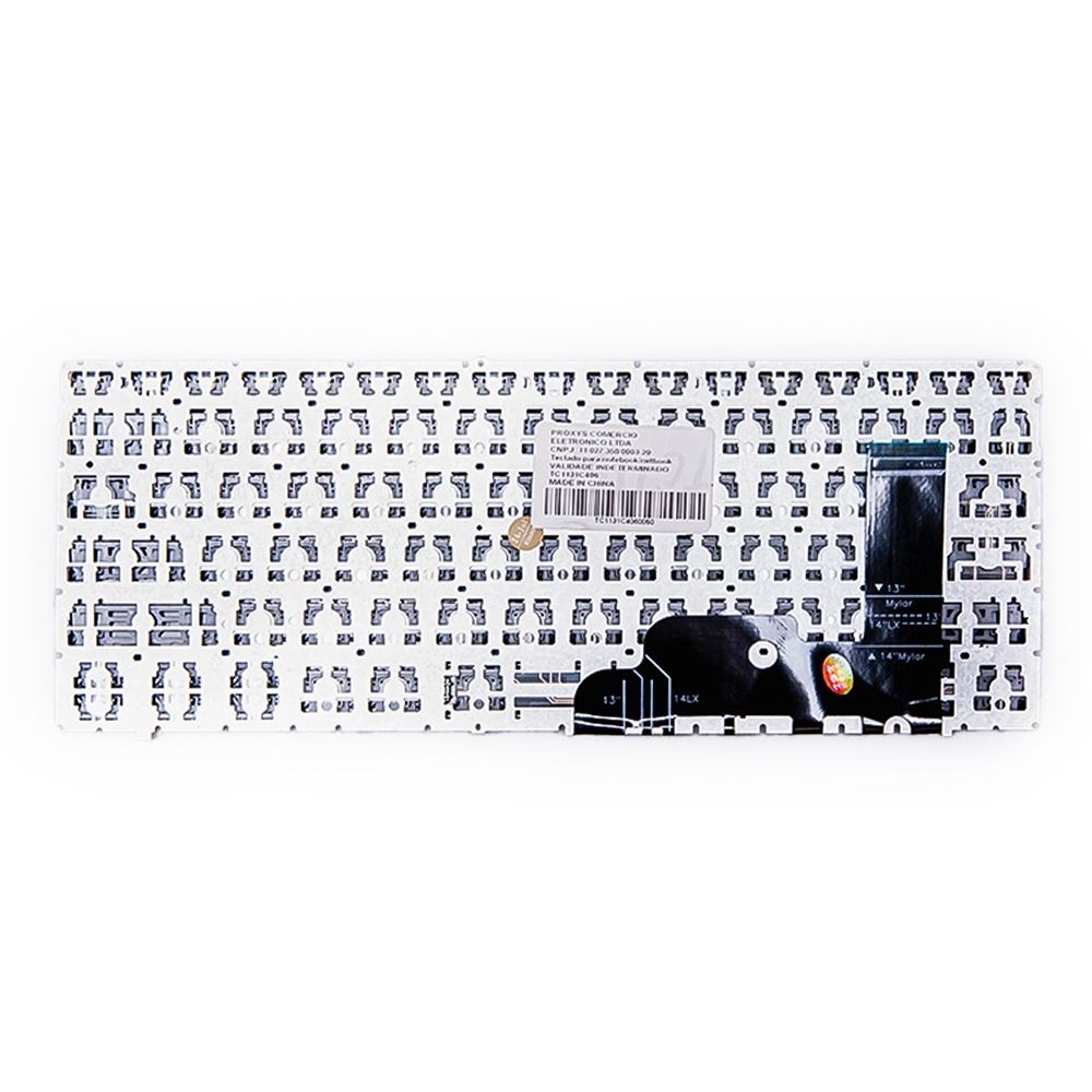 Teclado para Notebook HP ProBook G9 440, Inglês Internacional - US Prata, possui teclas confortáveis e 12 meses de garantia.