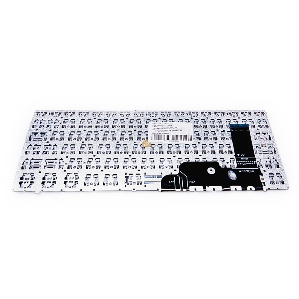 Teclado para Notebook HP ProBook G9 445, Inglês Internacional - US Prata, possui teclas confortáveis e 12 meses de garantia.