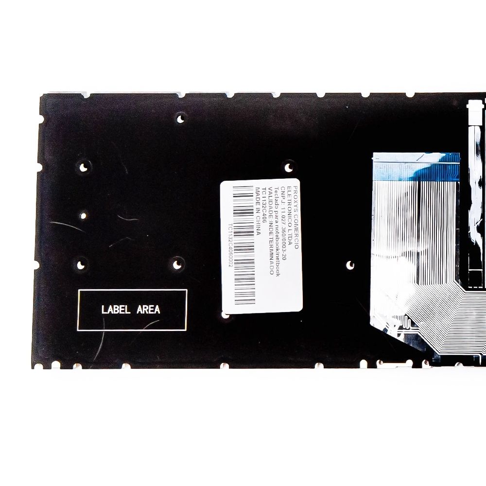 Teclado para Notebook Hp Envy X360 15-ED2000, ABNT2 Prata, possui teclas confortáveis e 12 meses de garantia.