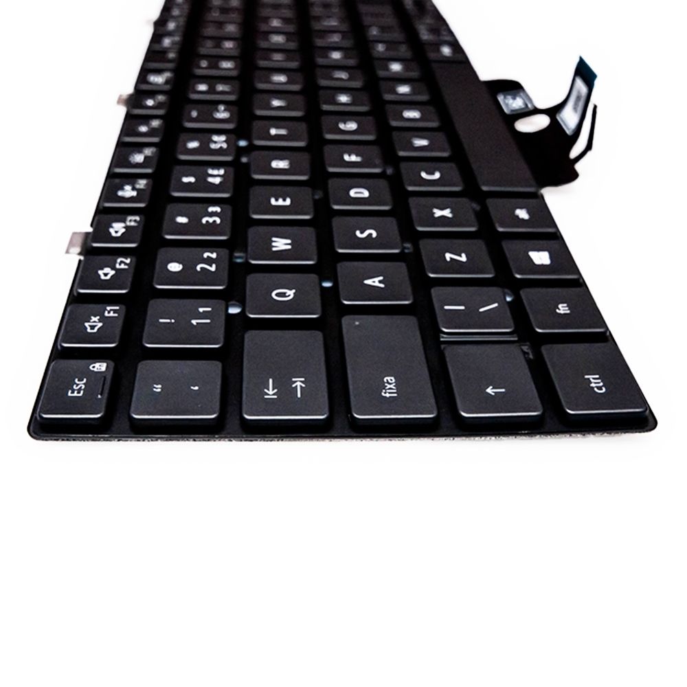 Teclado para Notebook Dell Part Number 018YPJ, ABNT2 Preto, possui teclas confortáveis e 12 meses de garantia.