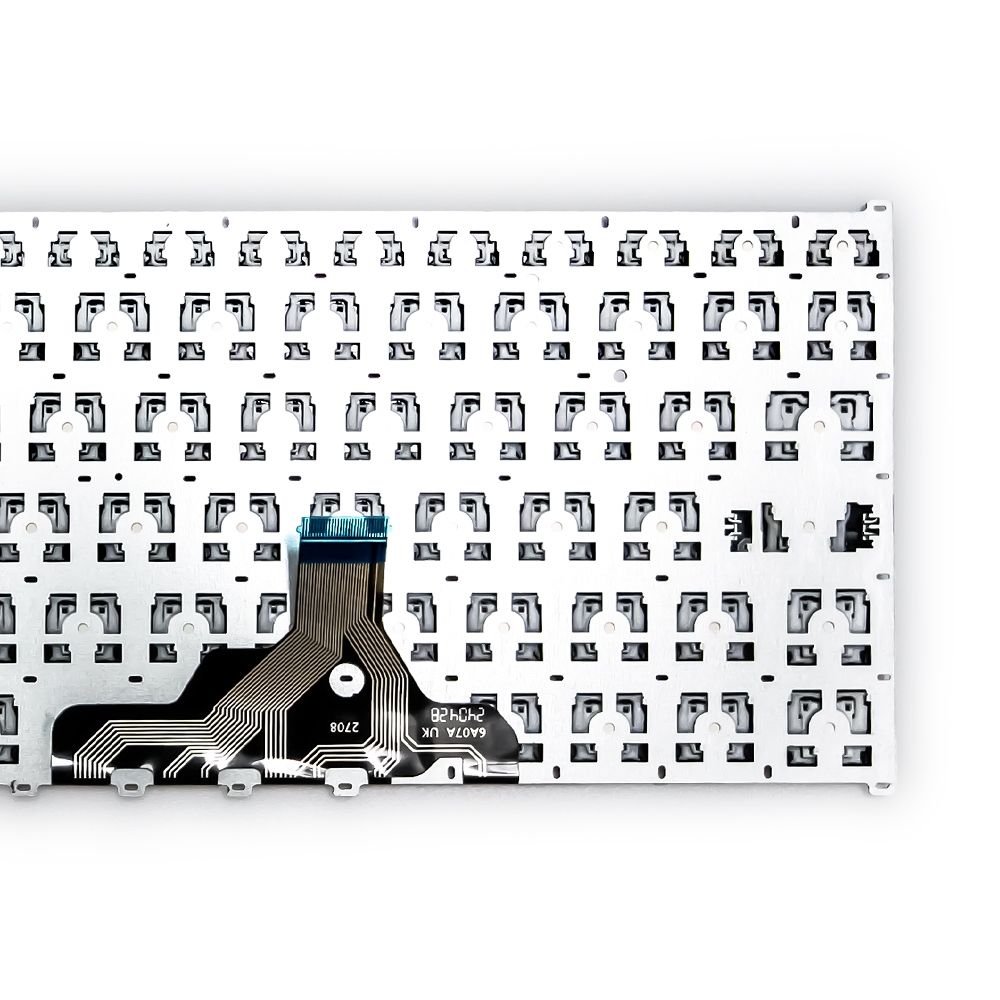 Teclado para Notebook Samsung Galaxy Book NP550XED-KF2BR, ABNT2 Preto, possui teclas confortáveis e 12 meses de garantia.