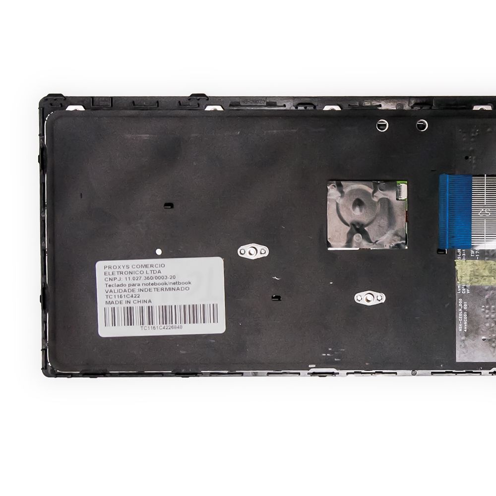 Teclado para Notebook Hp Zbook 17 G3, Inglês Internacional - US Preto, possui teclas confortáveis e 12 meses de garantia.