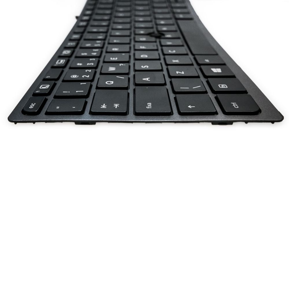 Teclado para Notebook Hp Zbook 15 G4, Inglês Internacional - US Preto, possui teclas confortáveis e 12 meses de garantia.