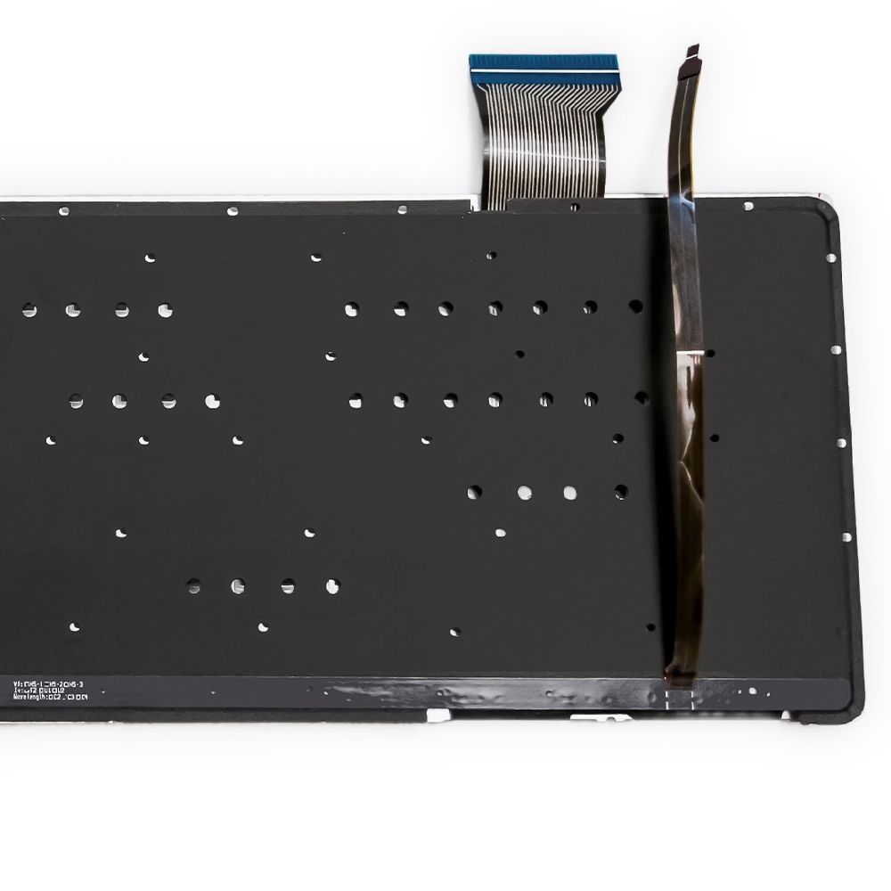 Teclado para Notebook Asus Rog GL552VW, Inglês Internacional - US Preto, possui teclas confortáveis e 12 meses de garantia.