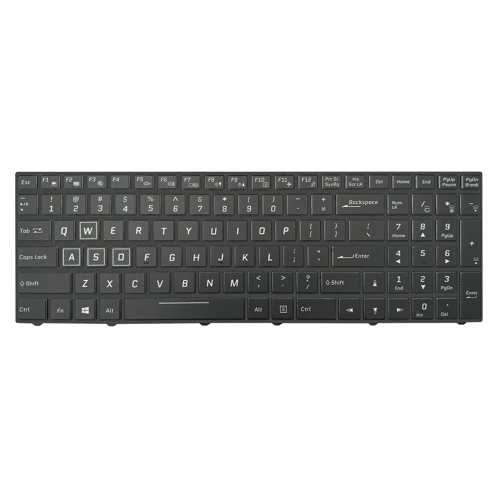 Teclado para Notebook Avell Full Range G1711 FOX