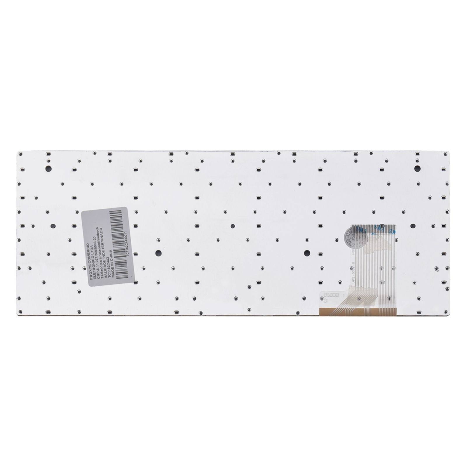 Teclado para Notebook Positivo Motion Gray Q232A, ABNT2 Preto, possui teclas confortáveis e 12 meses de garantia.