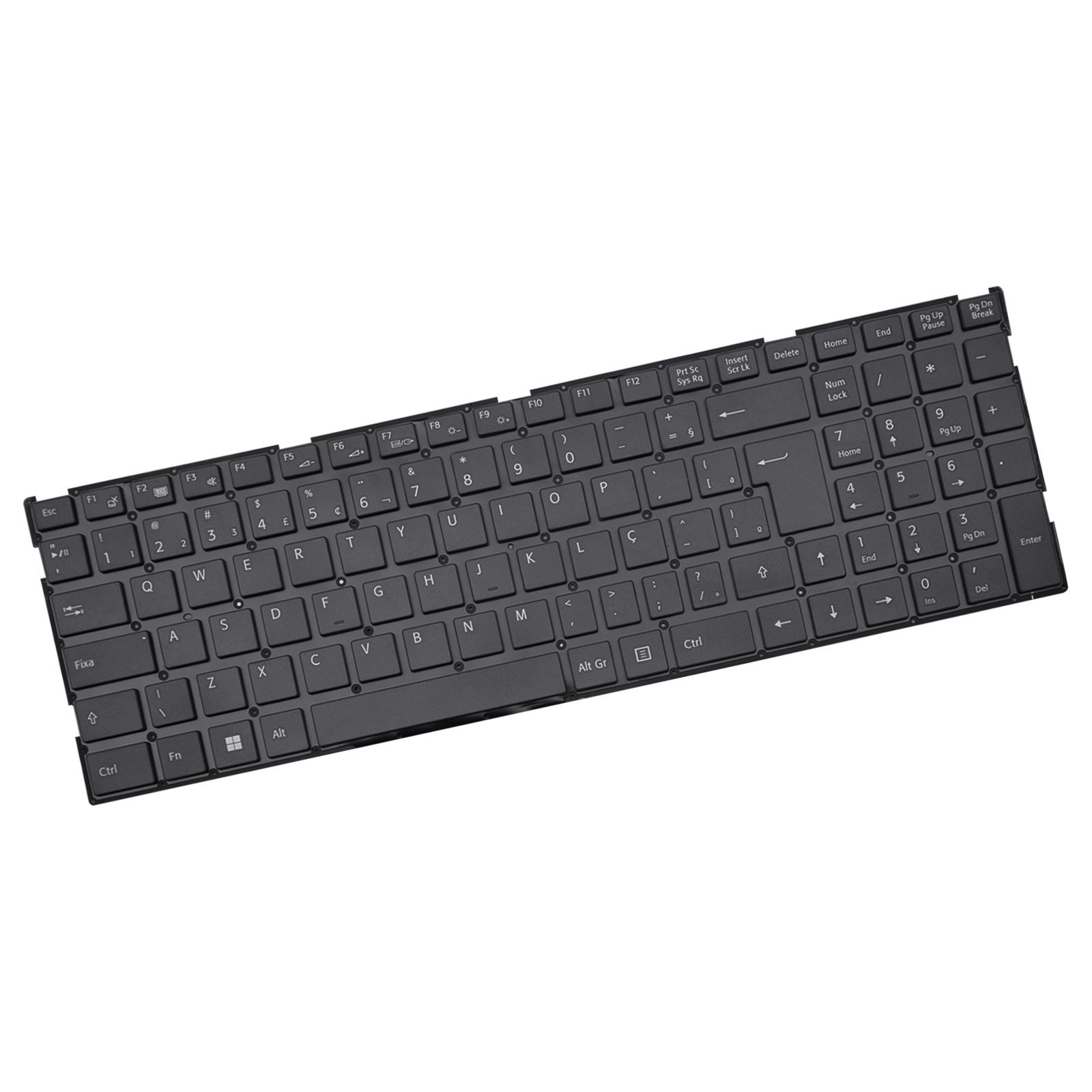 Teclado para Notebook Sony Vaio VJFE54F11X-B2011H, ABNT2 Preto, possui teclas confortáveis e 12 meses de garantia.