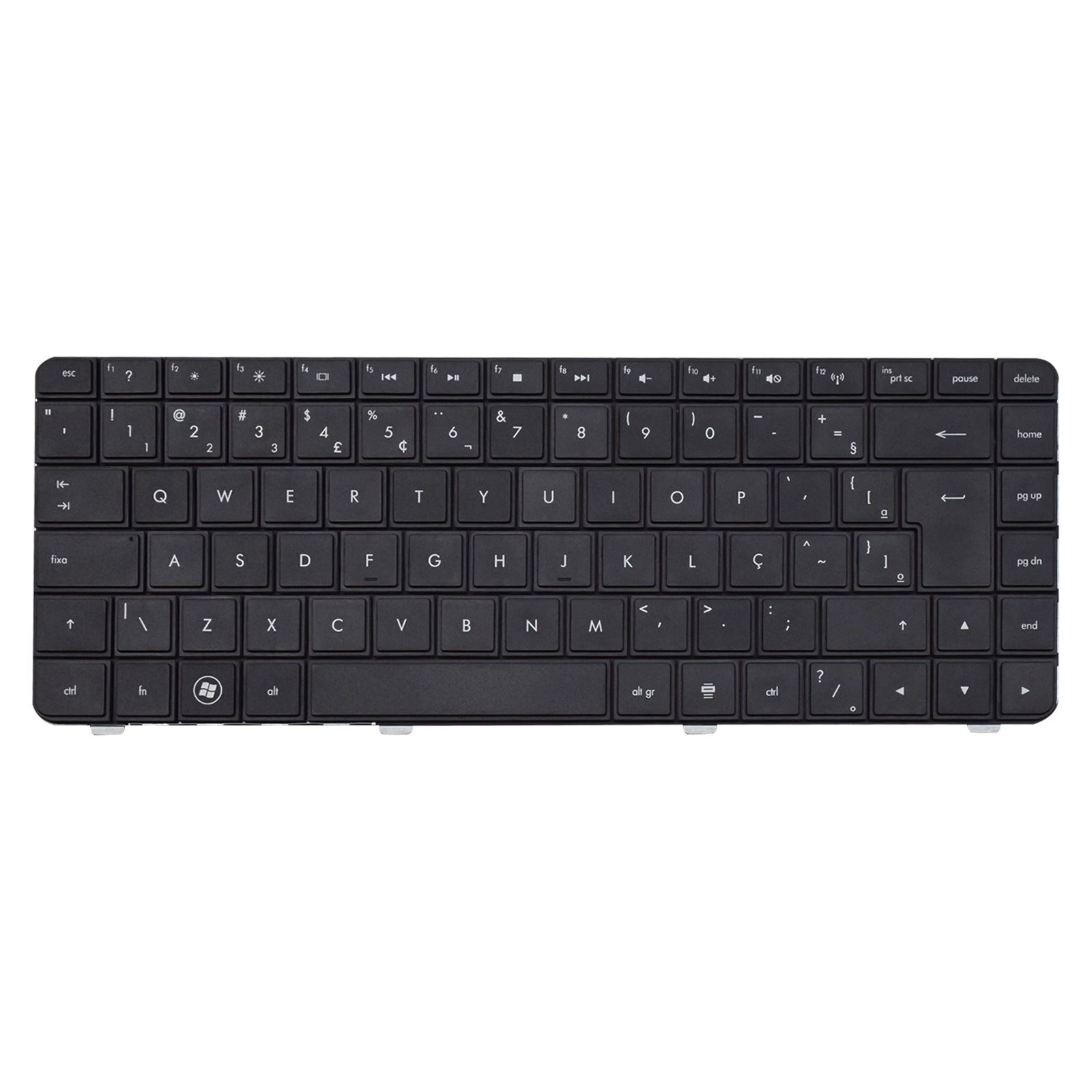 Teclado para Notebook Hp Pavilion G42-215BR, ABNT2 Preto, possui teclas confortáveis e 12 meses de garantia.