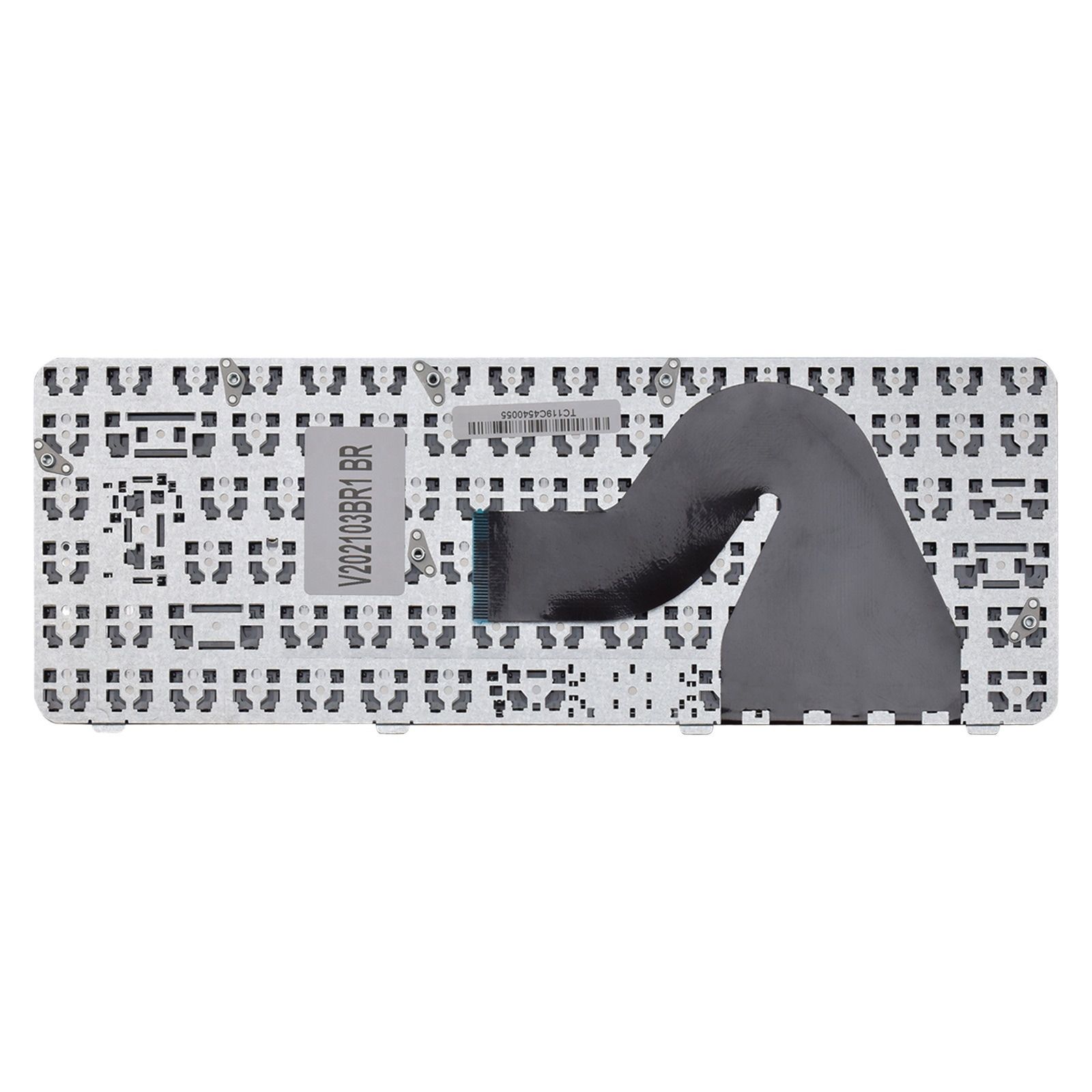 Teclado para Notebook HP Compaq CQ42-211BR V112246AR1, ABNT2 Preto, possui teclas confortáveis e 12 meses de garantia.