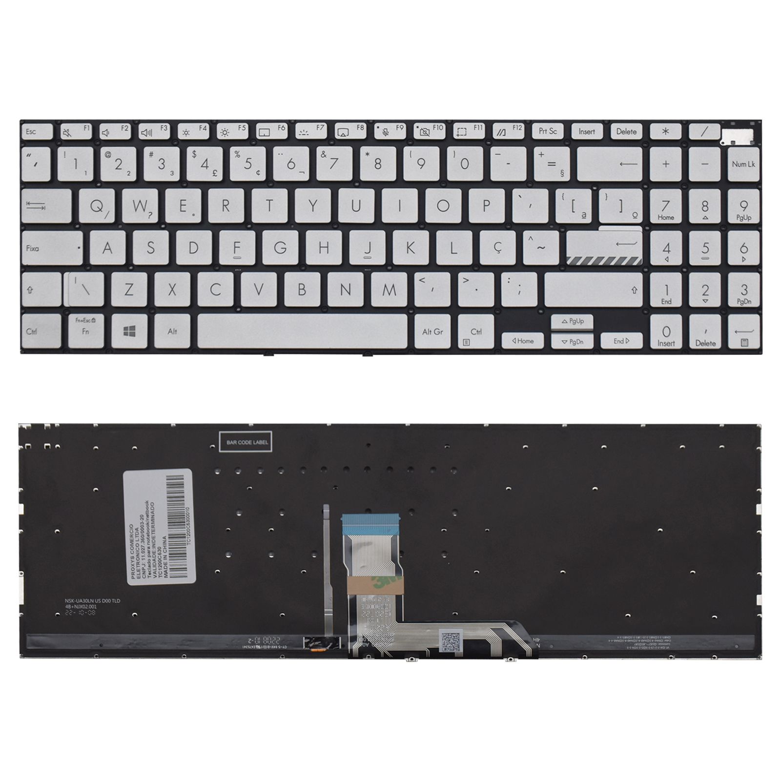 Teclado para Notebook Asus Vivobook 15-K3500PH