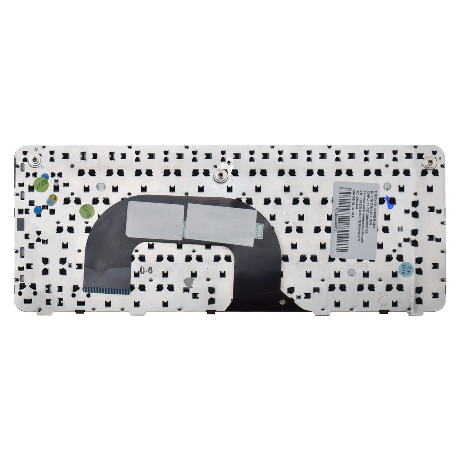 Teclado para Notebook HP Pavilion dm1-3012au-3012AU, ABNT2 - UK Style Preto, possui teclas confortáveis e 12 meses de garantia.