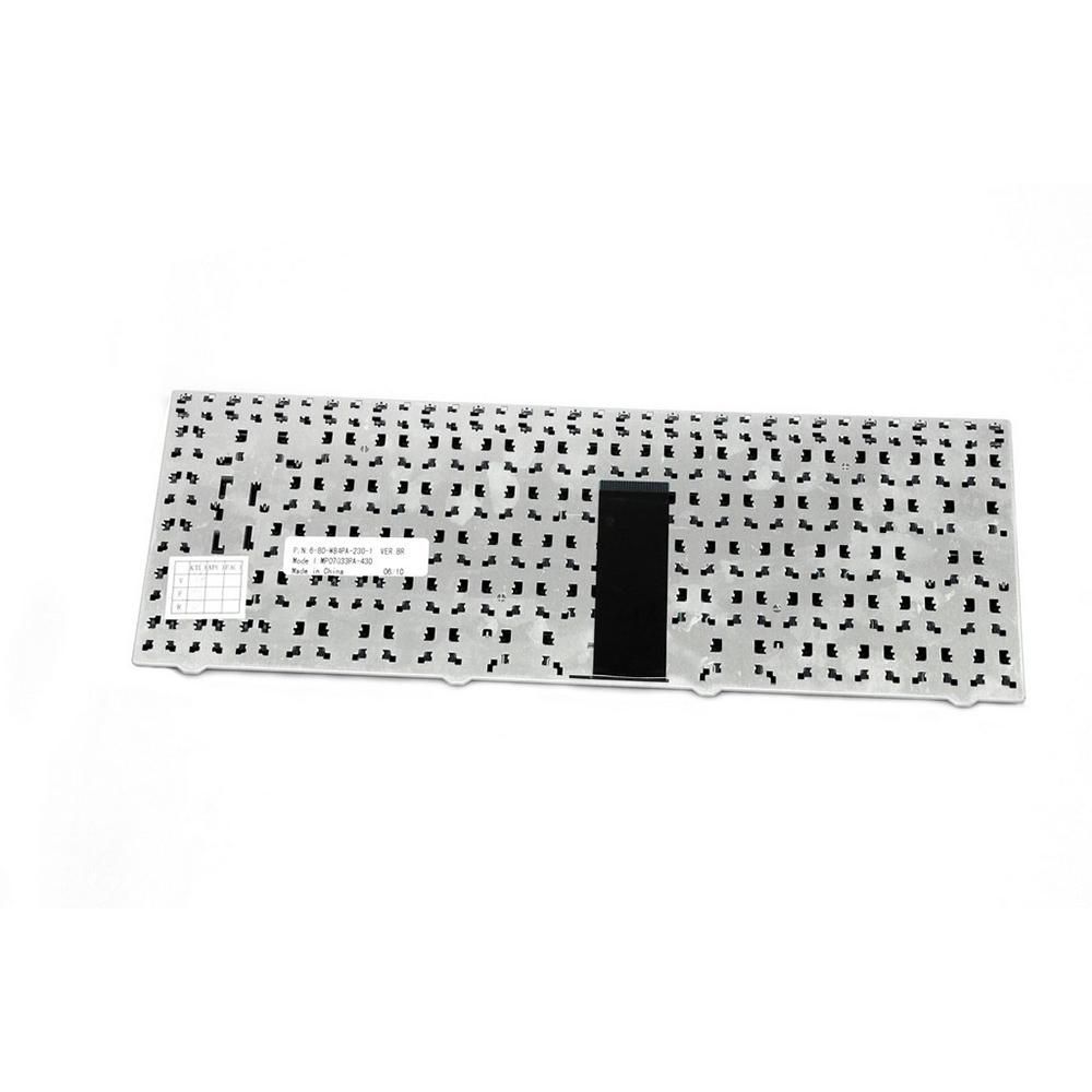 Teclado para Notebook Positivo SIM+ 6280, ABNT2 Preto, possui teclas confortáveis e 12 meses de garantia.
