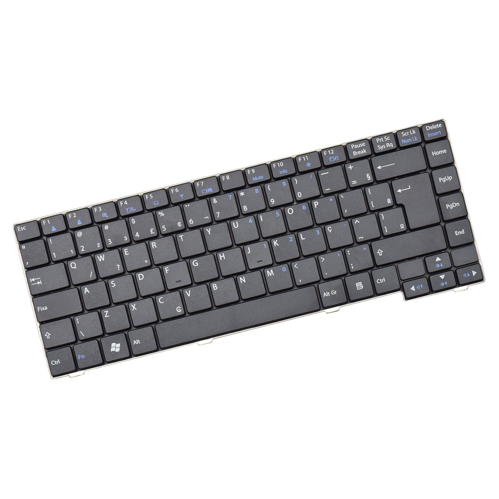 Teclado para Notebook Lg A410-G.BC44P1, ABNT2 - Enter Grande Preto, possui teclas confortáveis e 12 meses de garantia.