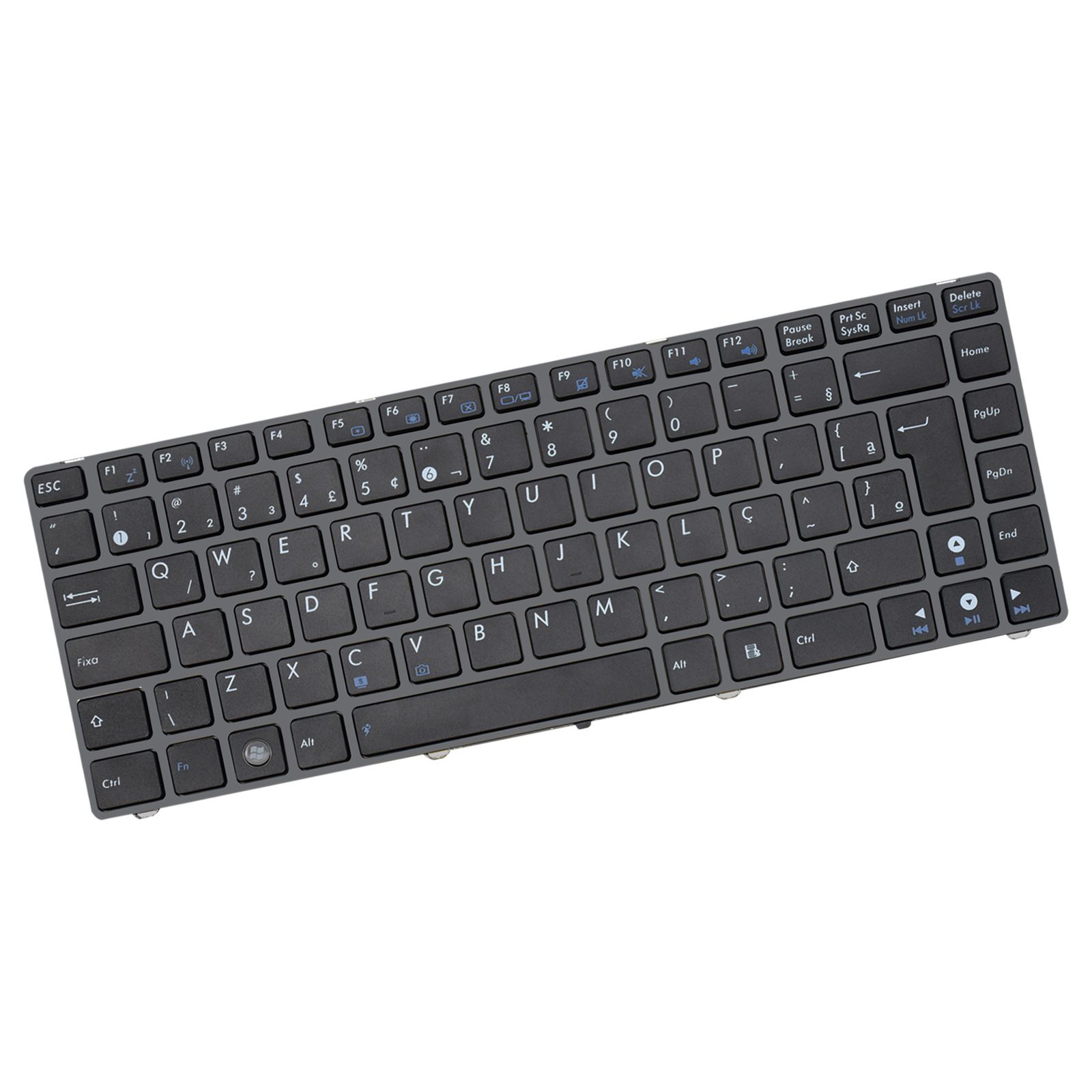 Teclado para Notebook Asus A Series A42CKD Com Moldura ABNT2 Preto