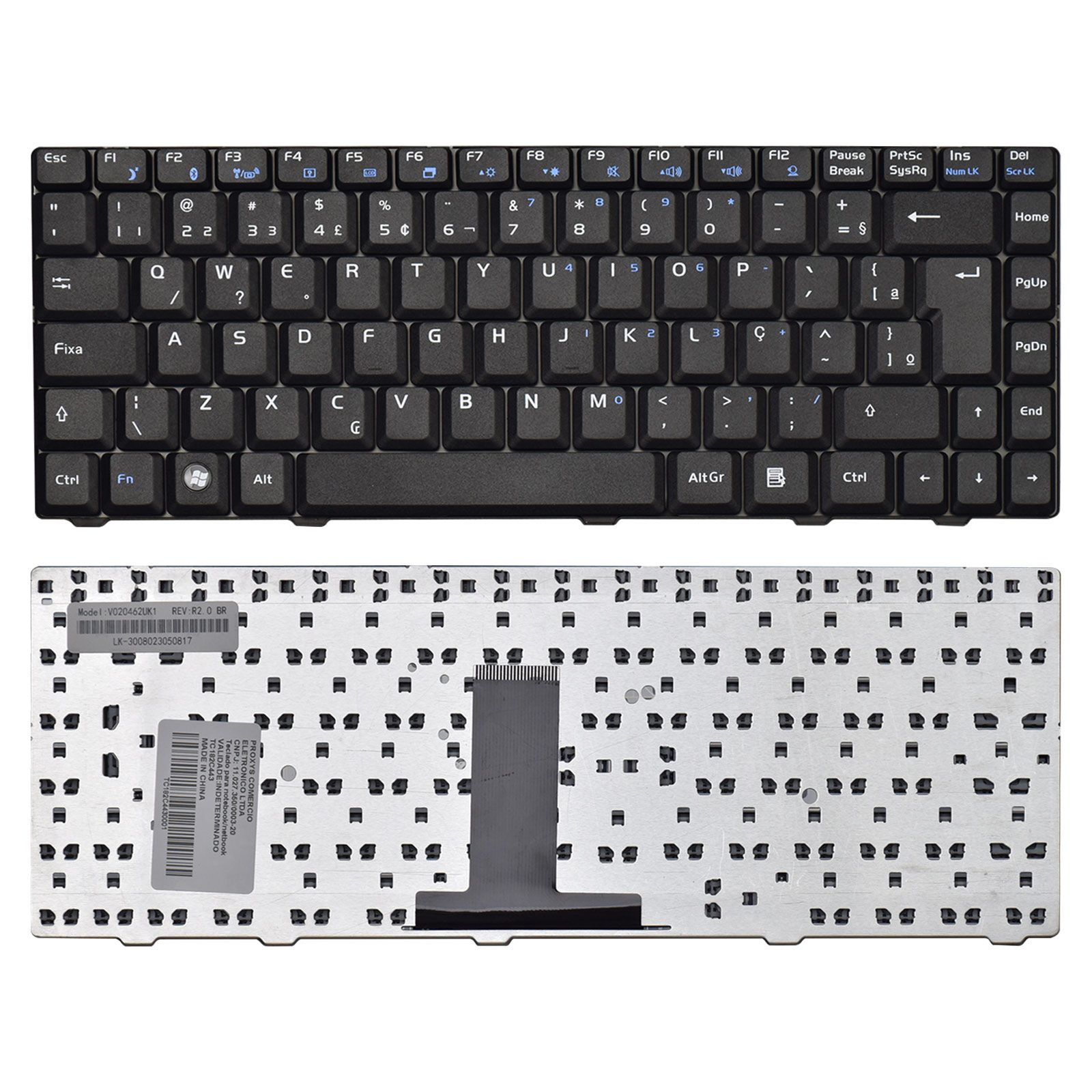 Teclado para Notebook H-Buster hbnb-1401/210