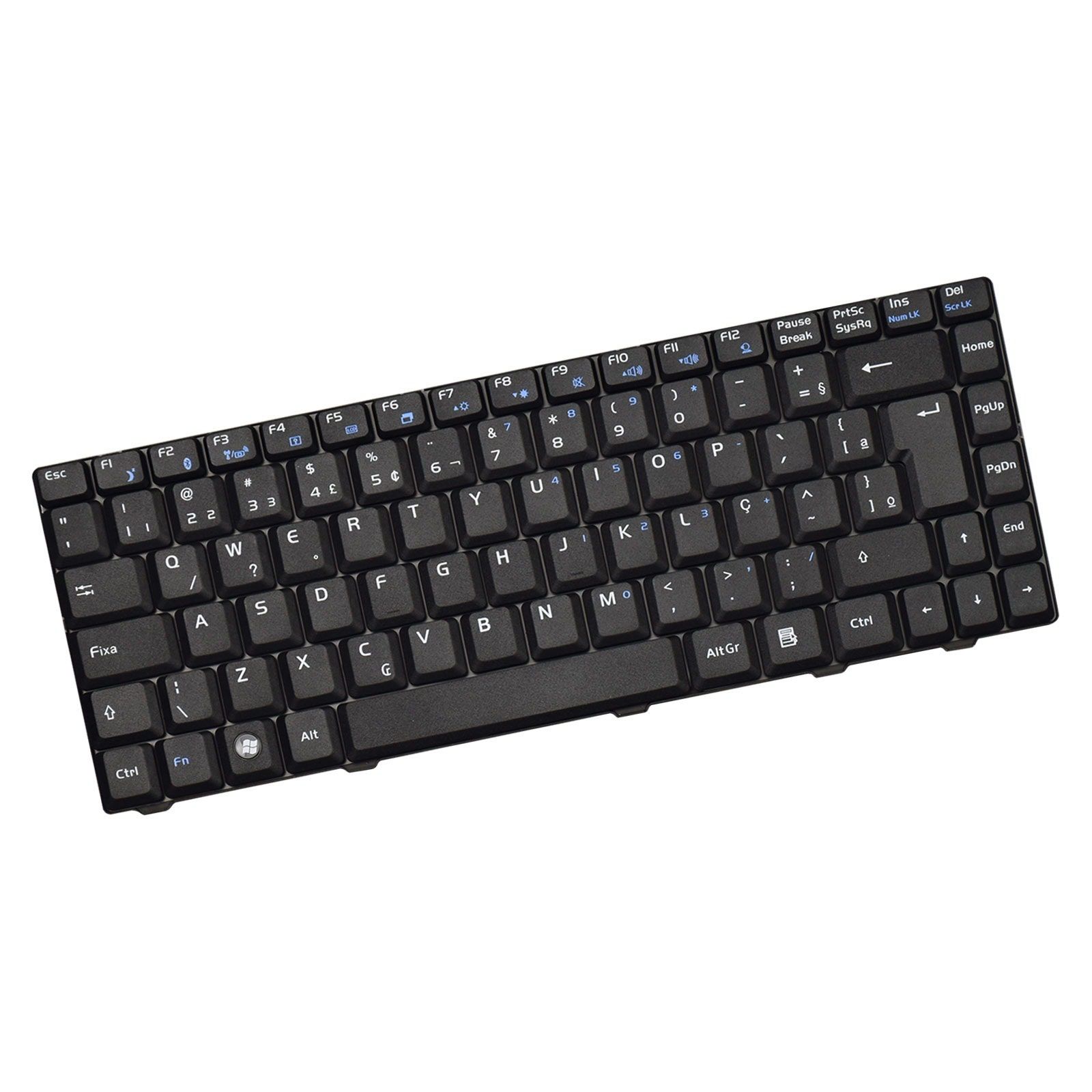 Teclado para Notebook Intelbras I630, ABNT2 - F3 WI-FI Preto, possui teclas confortáveis e 12 meses de garantia.
