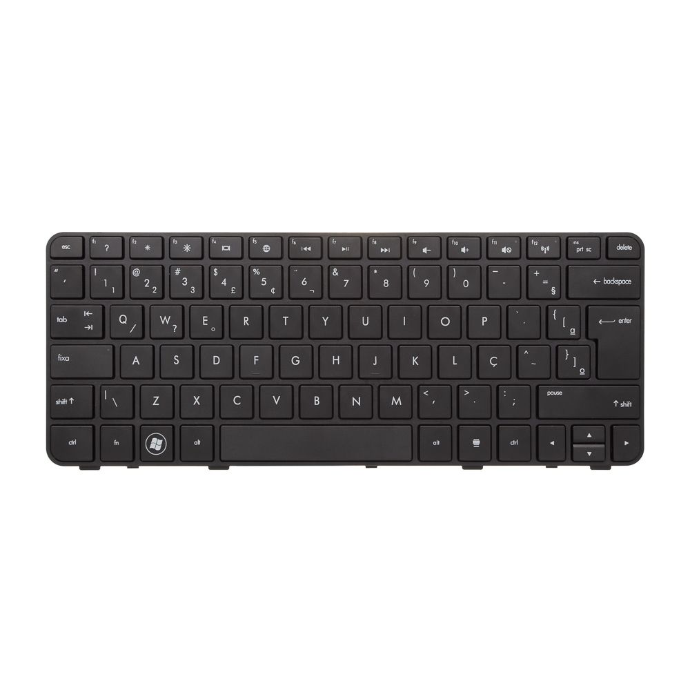 Teclado para Notebook HP Pavilion dm1-4000sg-4000SG, ABNT2 Preto, possui teclas confortáveis e 12 meses de garantia.
