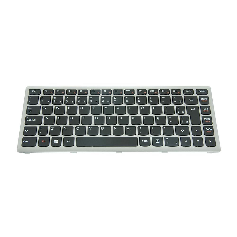 Teclado para Notebook Lenovo T3E1-LSP-US, ABNT2 Preto, possui teclas confortáveis e 12 meses de garantia.
