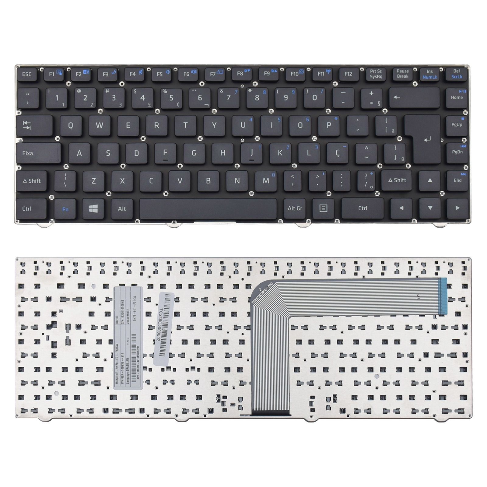 Teclado para Notebook Positivo Master N190I