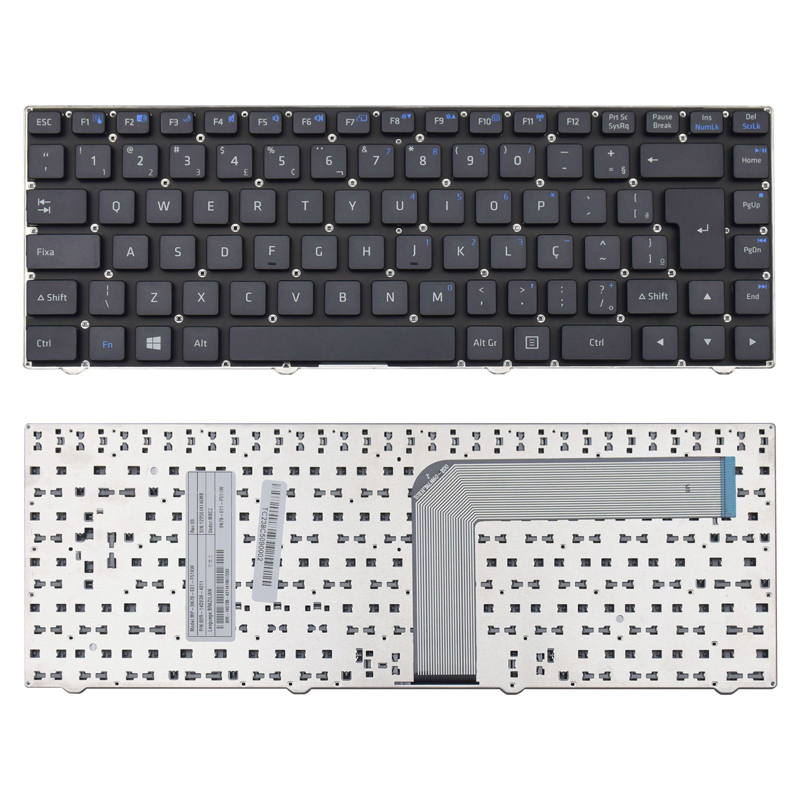 Teclado para Notebook Positivo Master N190I