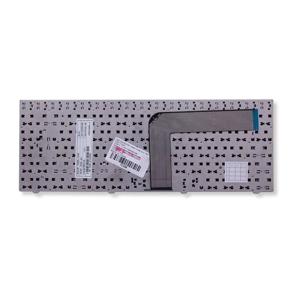 Teclado para Notebook Positivo Mobile M74, ABNT2 Preto, possui teclas confortáveis e 12 meses de garantia.