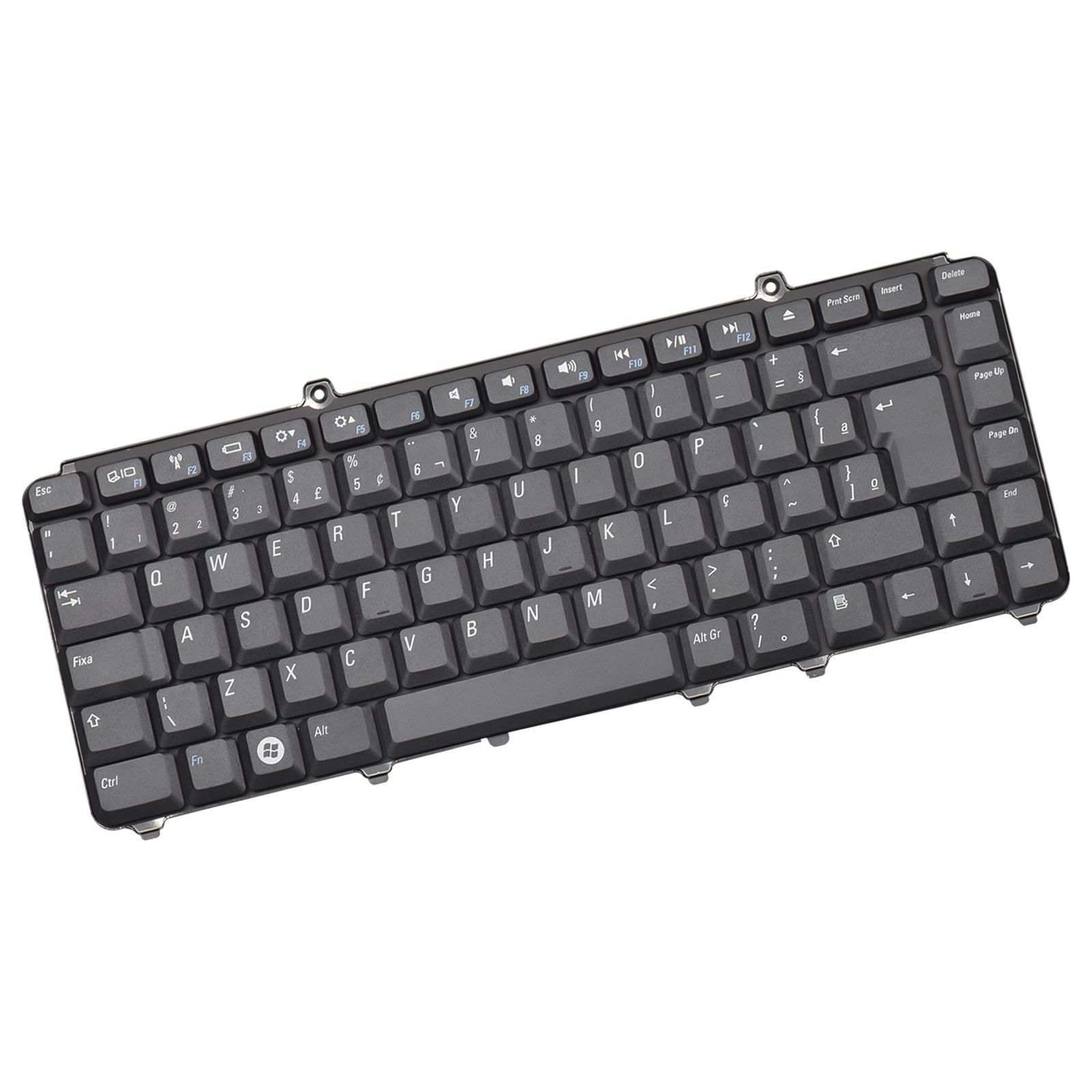 Teclado para Notebook Dell Part Number 0NK750, ABNT2 - F2 WI-FI Preto, possui teclas confortáveis e 12 meses de garantia.