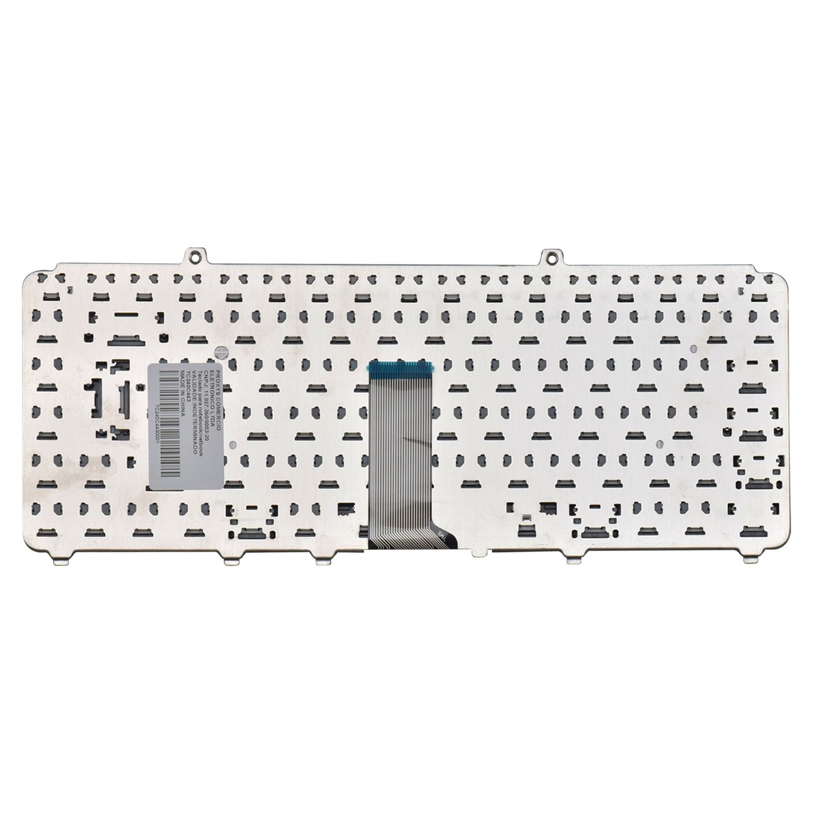 Teclado para Notebook Dell Part Number 0NK750, ABNT2 - F2 WI-FI Preto, possui teclas confortáveis e 12 meses de garantia.