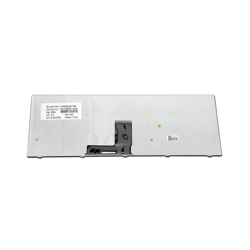 Teclado para Notebook Semp Toshiba Sti AS1301 AS1301, ABNT2 Preto, possui teclas confortáveis e 12 meses de garantia.