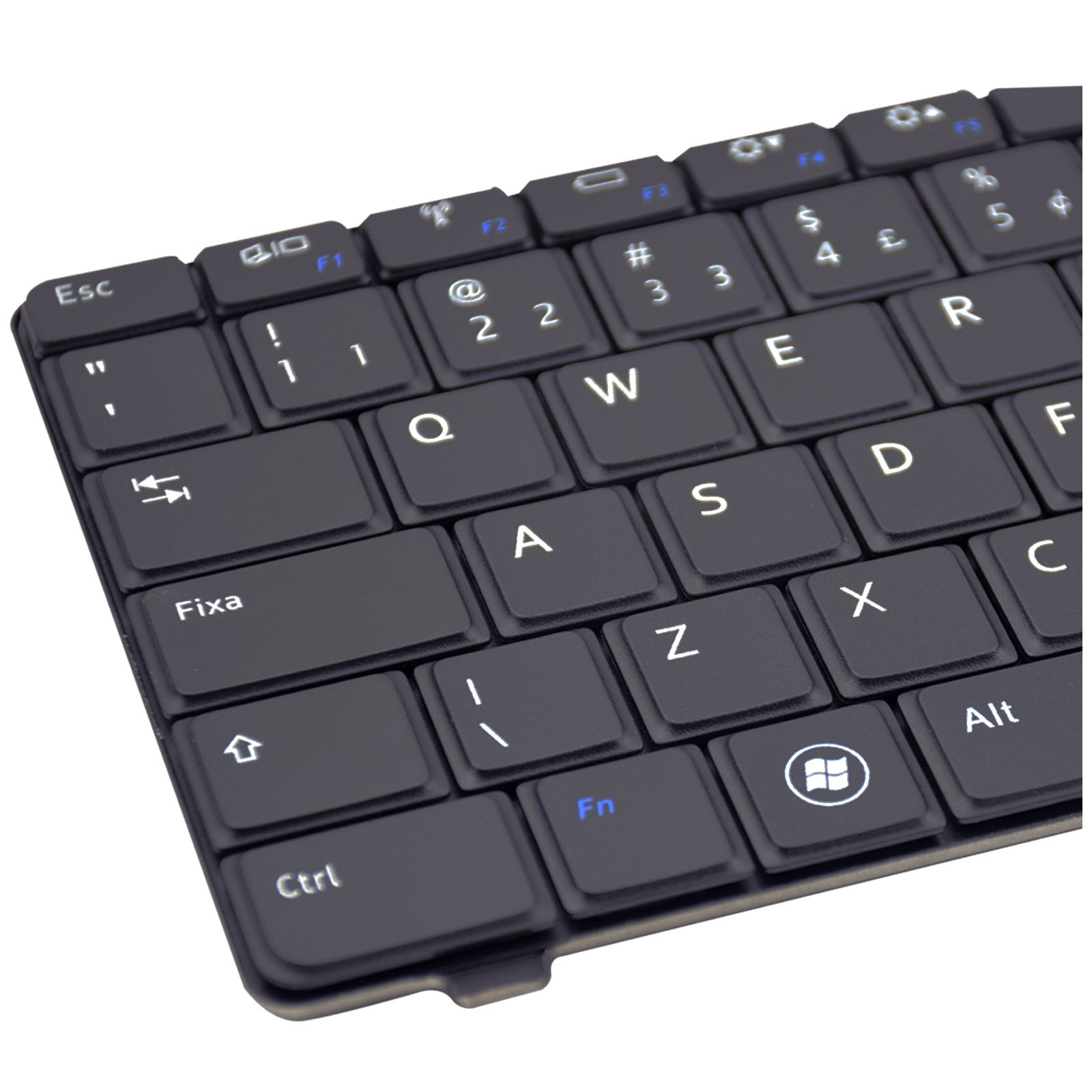 Teclado para Notebook Dell Inspiron 14R N4010, ABNT2 Preto, possui teclas confortáveis e 12 meses de garantia.
