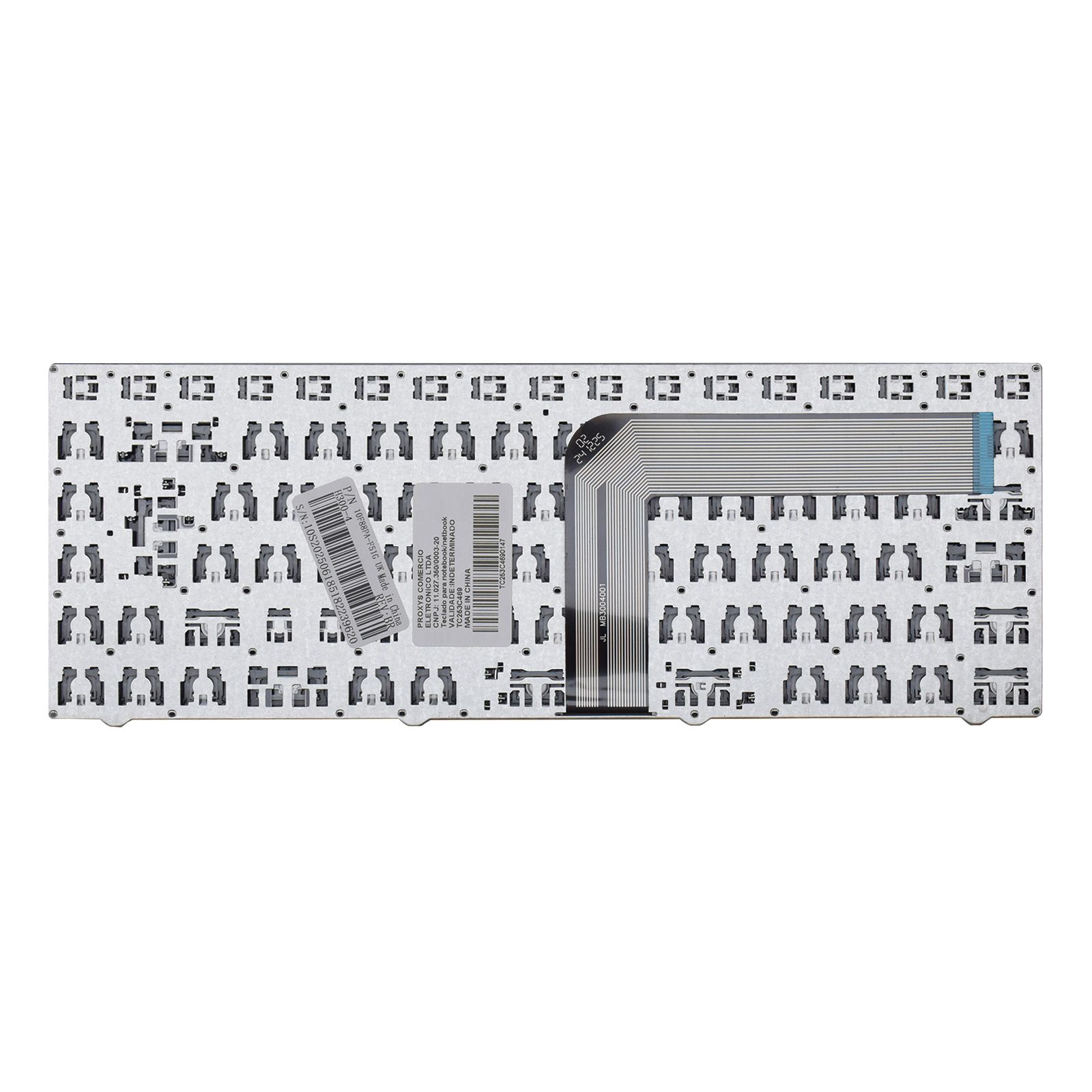 Teclado para Notebook CCE Win WM545B, ABNT2 Preto, possui teclas confortáveis e 12 meses de garantia.